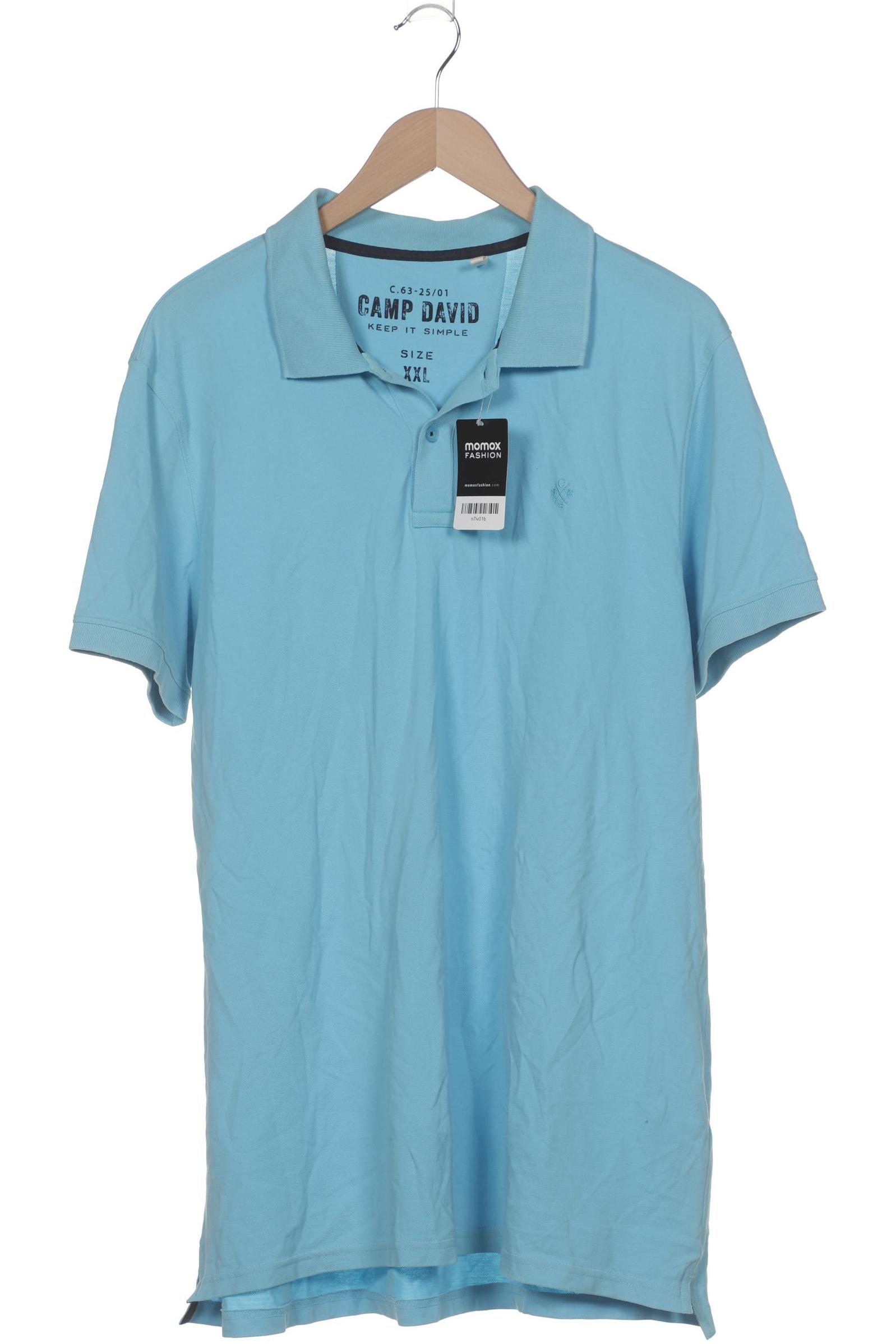 

Camp David Herren Poloshirt, blau, Gr. 56