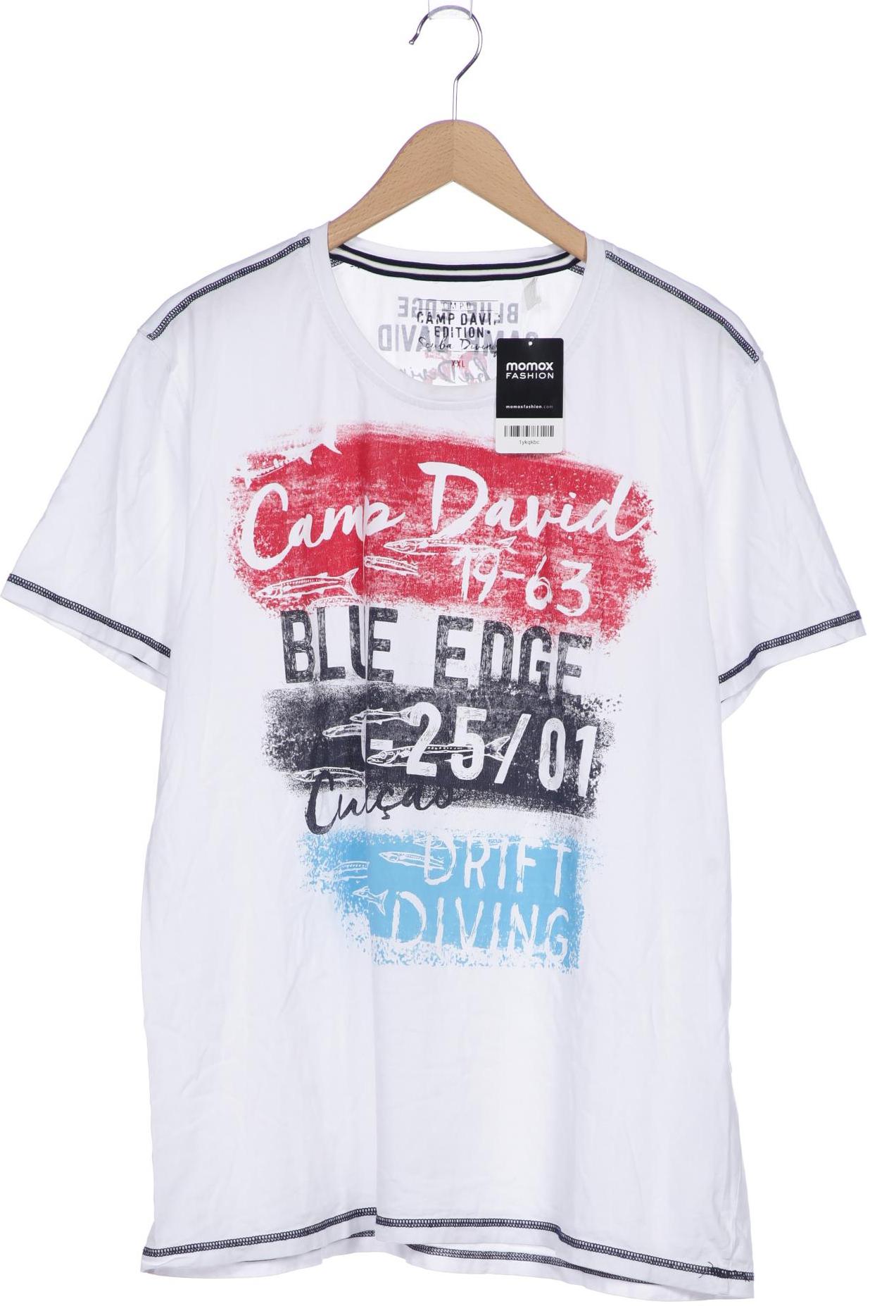 

Camp David Herren T-Shirt, weiß, Gr. 56