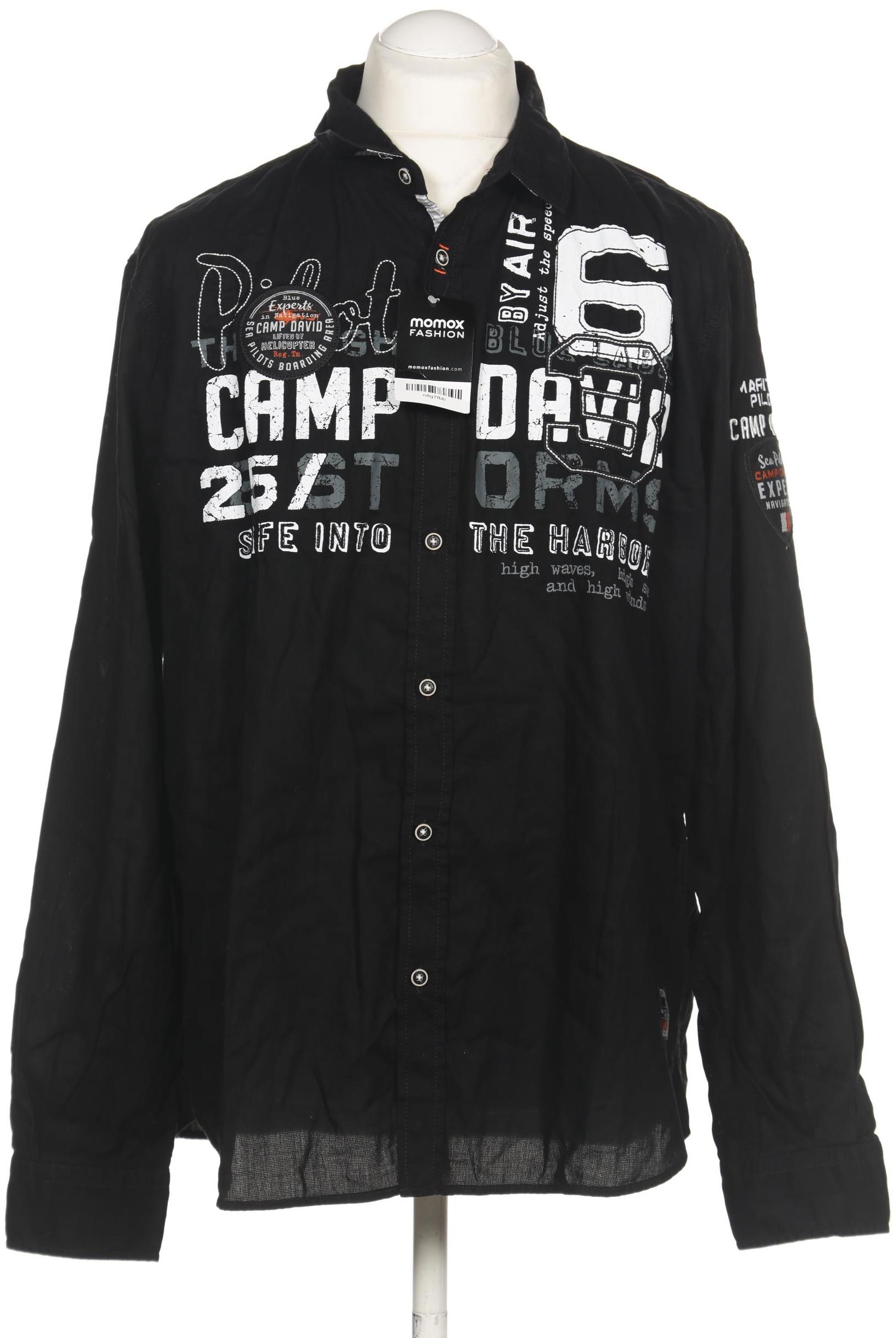 

Camp David Herren Hemd, schwarz, Gr. 54