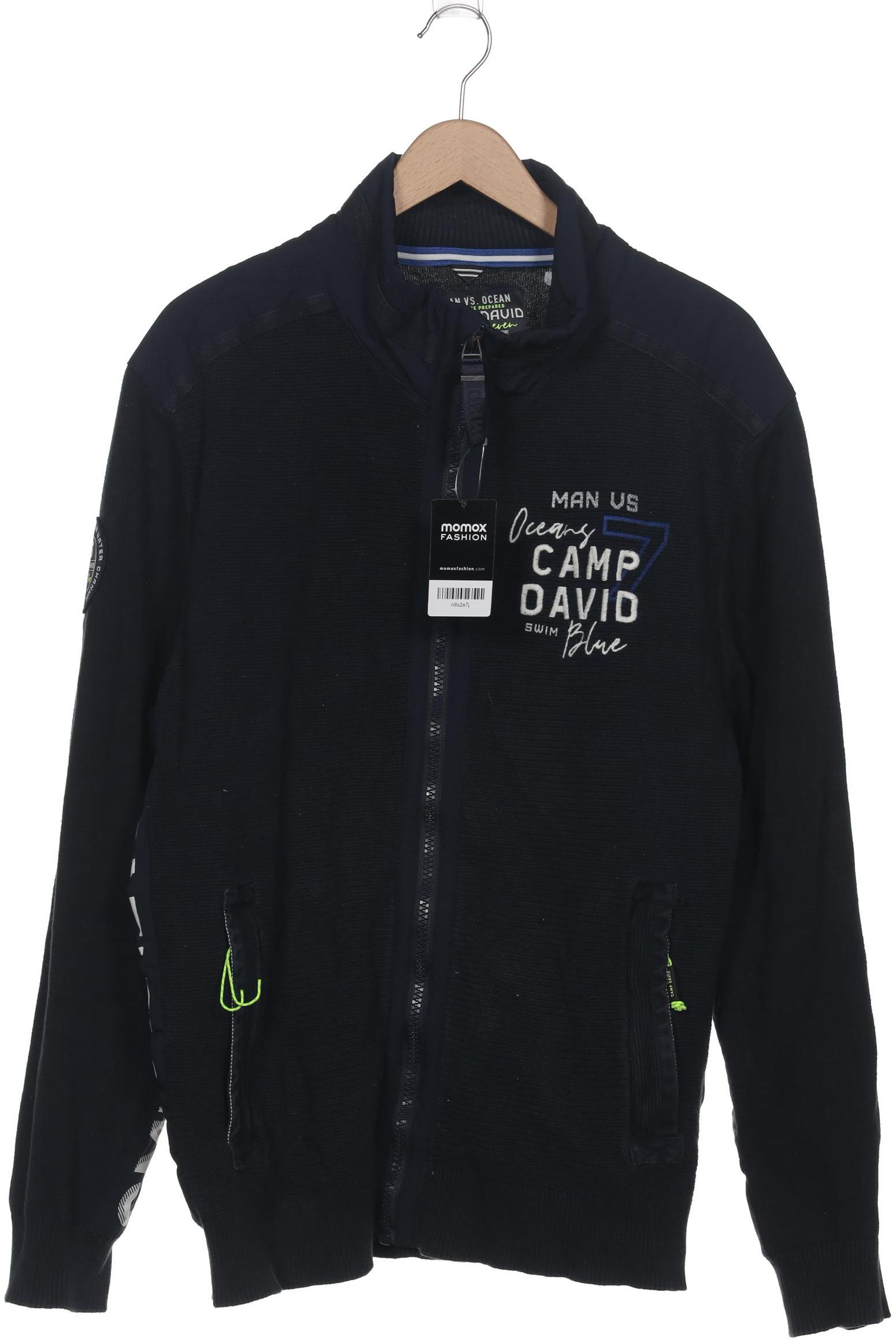 

Camp David Herren Strickjacke, marineblau, Gr. 58
