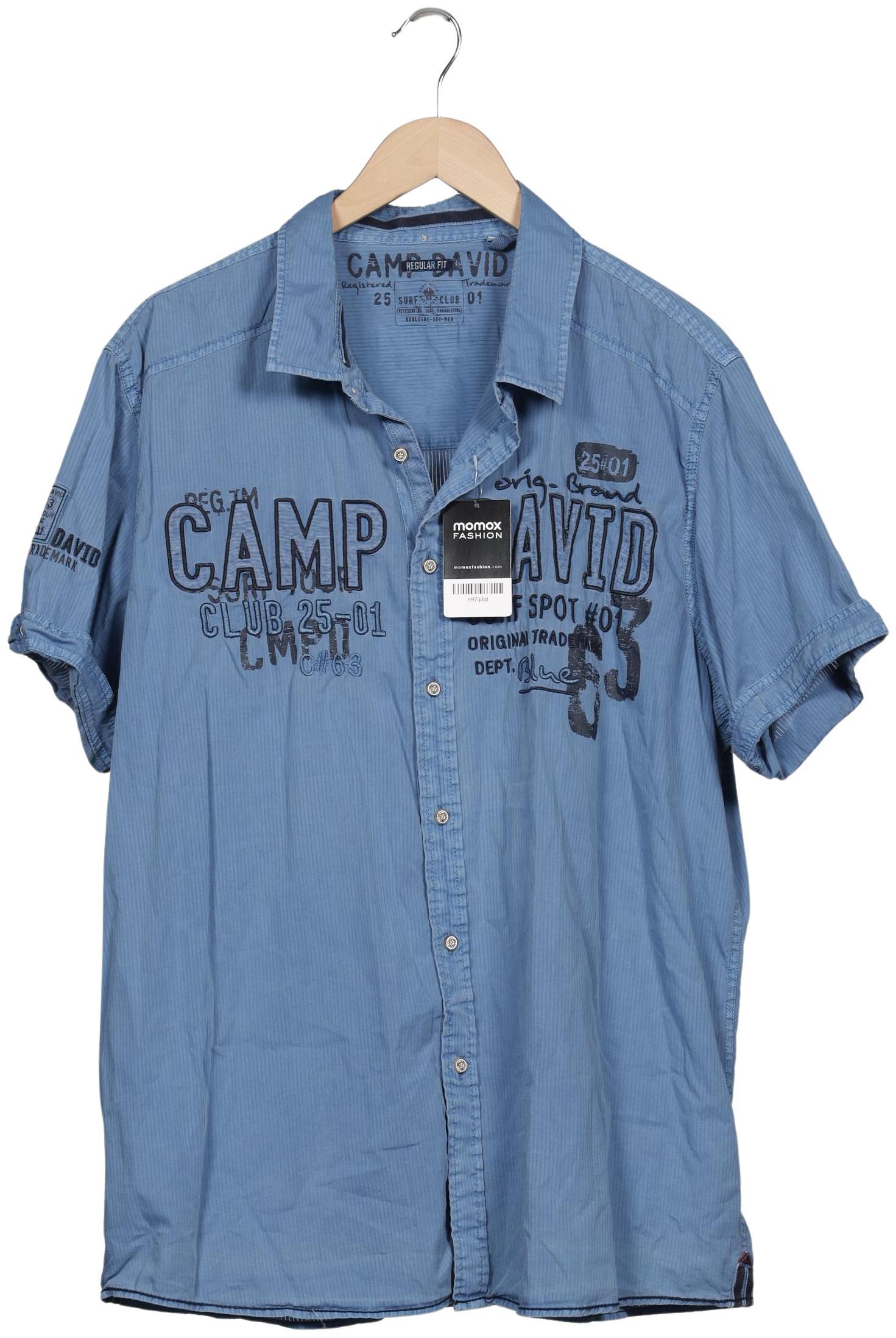 

Camp David Herren Hemd, blau, Gr. 56