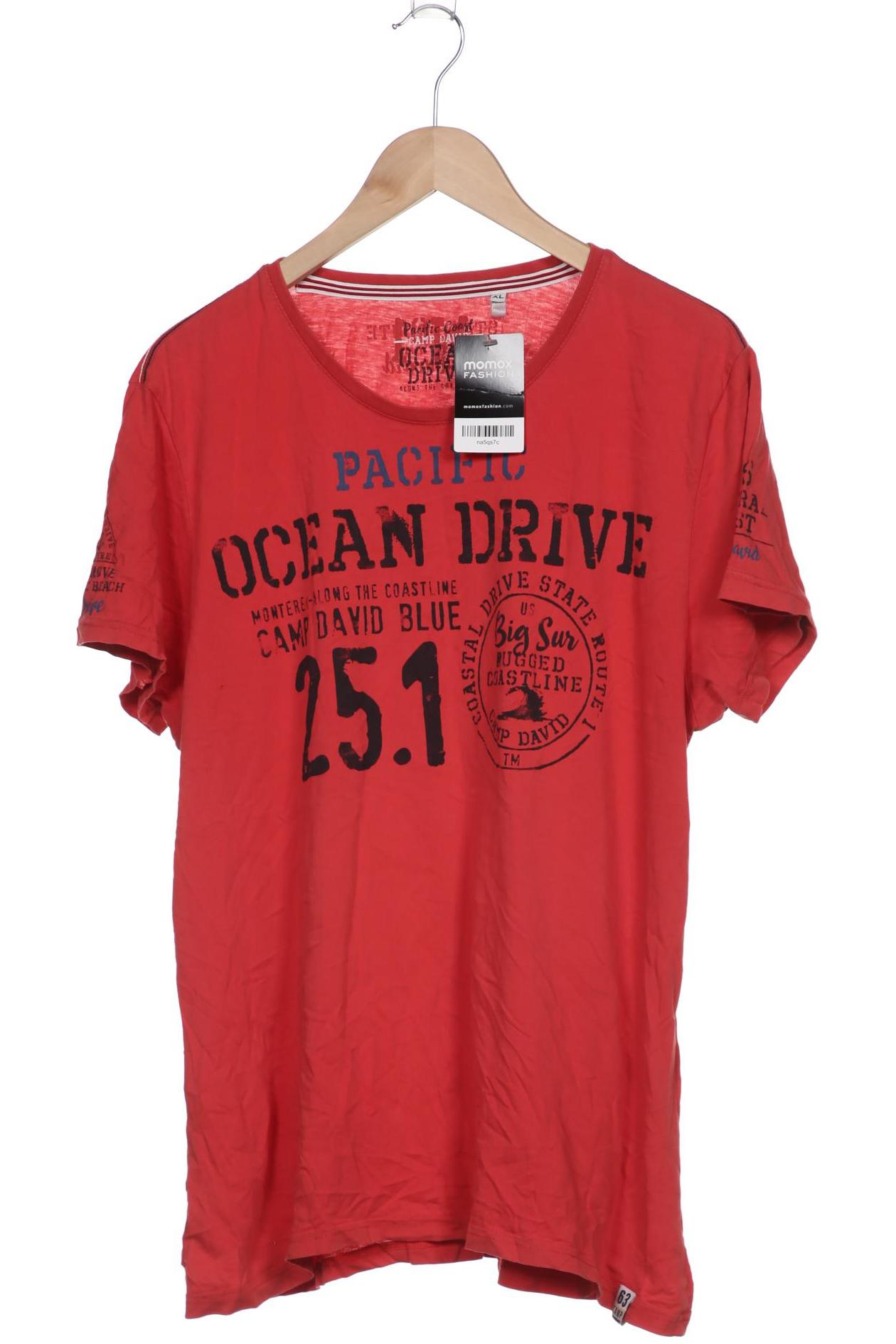 

Camp David Herren T-Shirt, rot