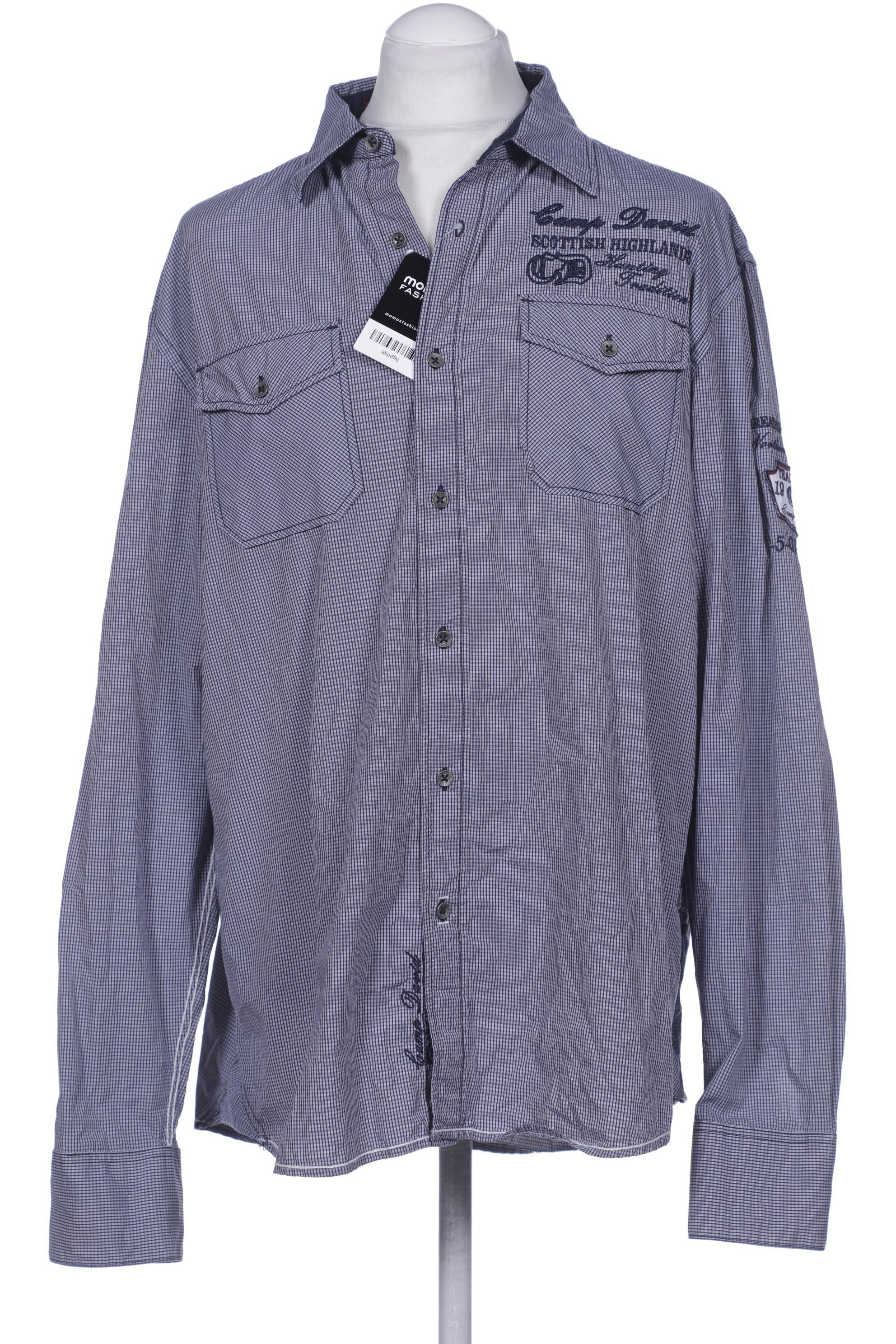 

Camp David Herren Hemd, marineblau, Gr. 56