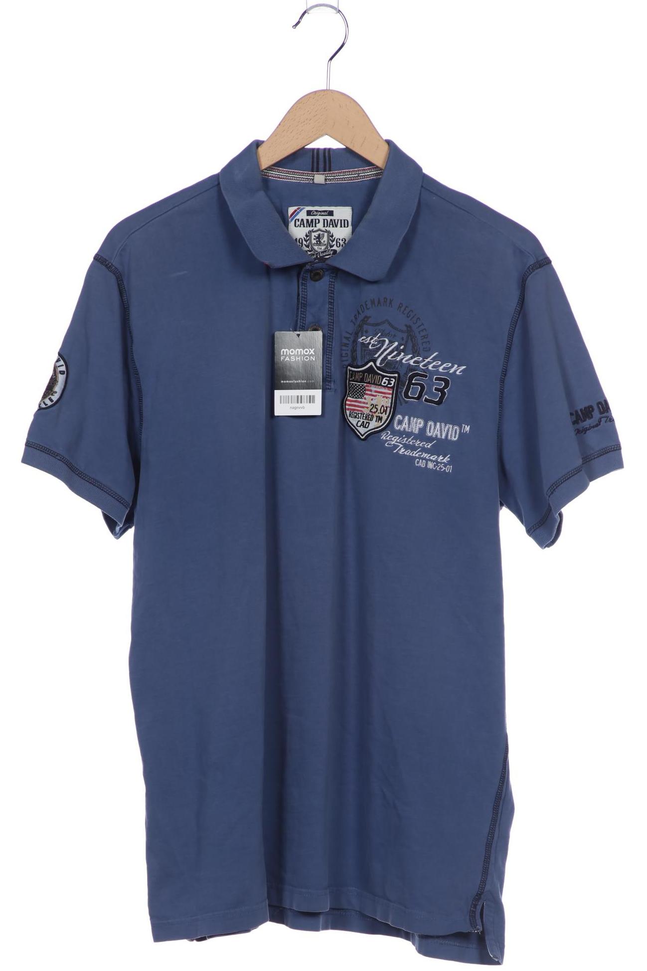 

Camp David Herren Poloshirt, blau, Gr. 56