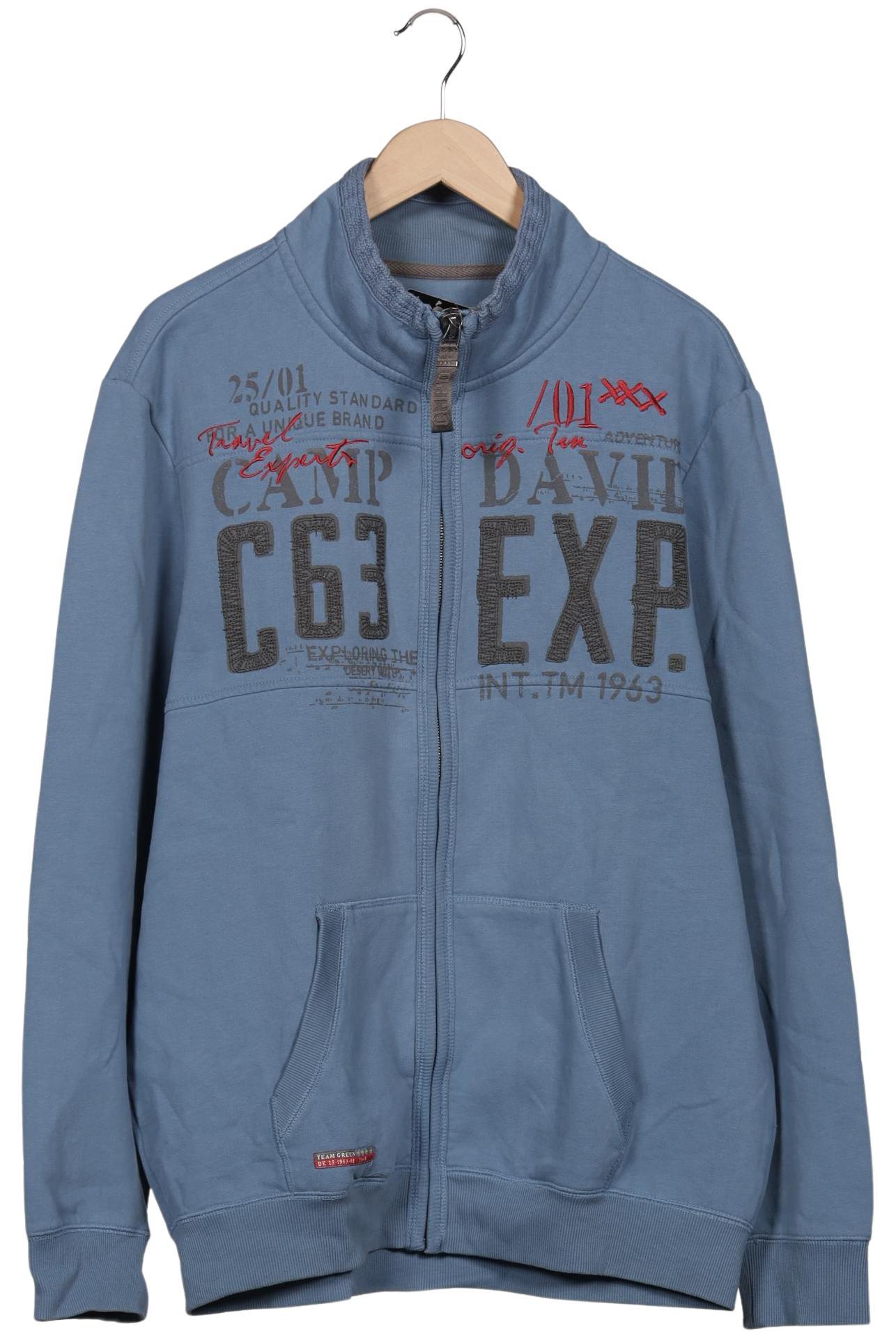 Thumbnail - Camp David Herren Sweatshirt, blau, Gr. 56