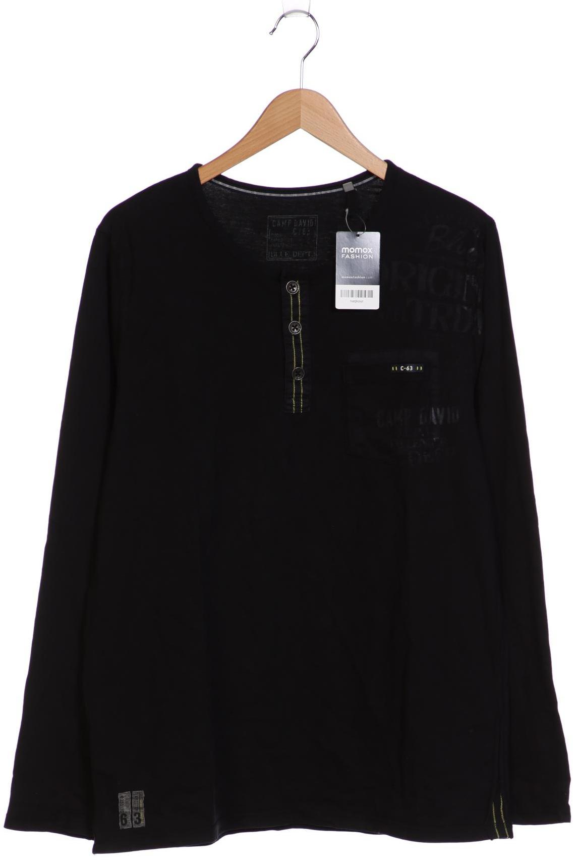 

Camp David Herren Langarmshirt, schwarz, Gr. 54