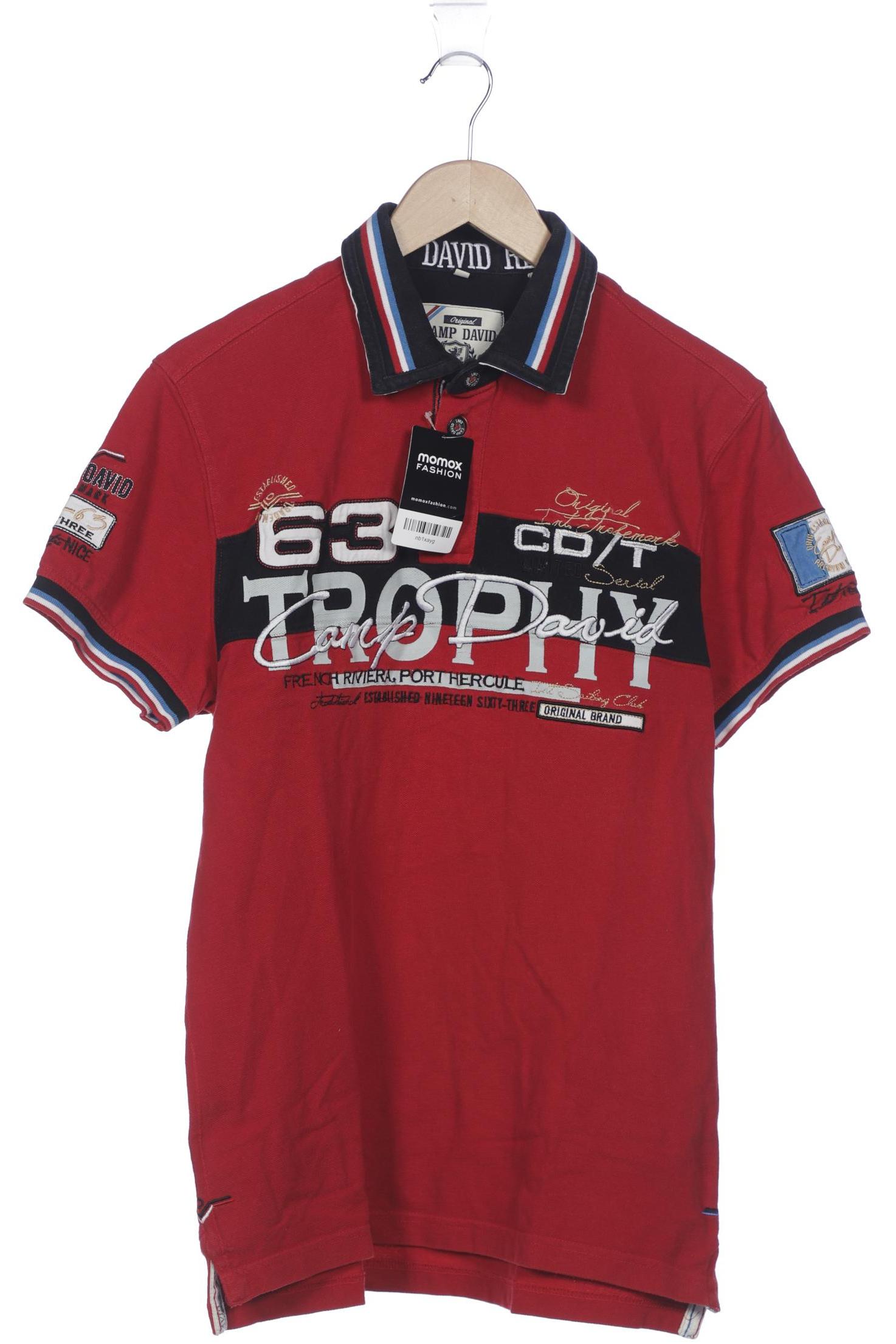 

Camp David Herren Poloshirt, rot, Gr. 48