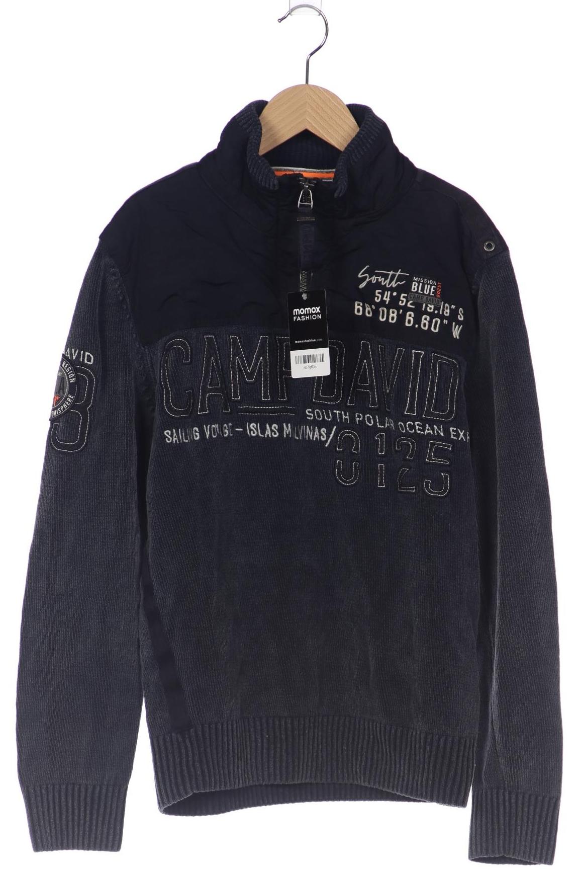 

Camp David Herren Sweatshirt, marineblau, Gr. 52