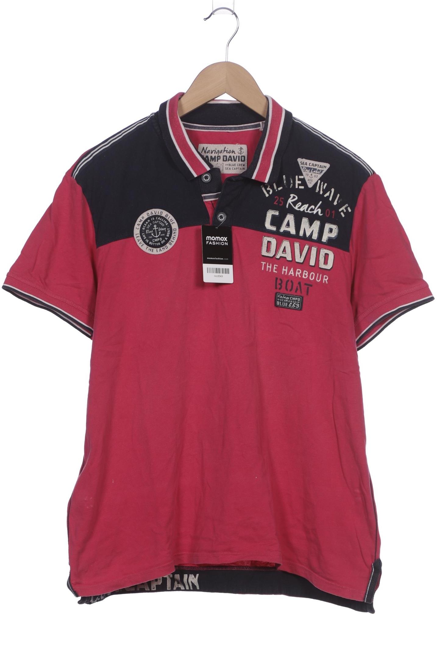 

Camp David Herren Poloshirt, pink, Gr. 54