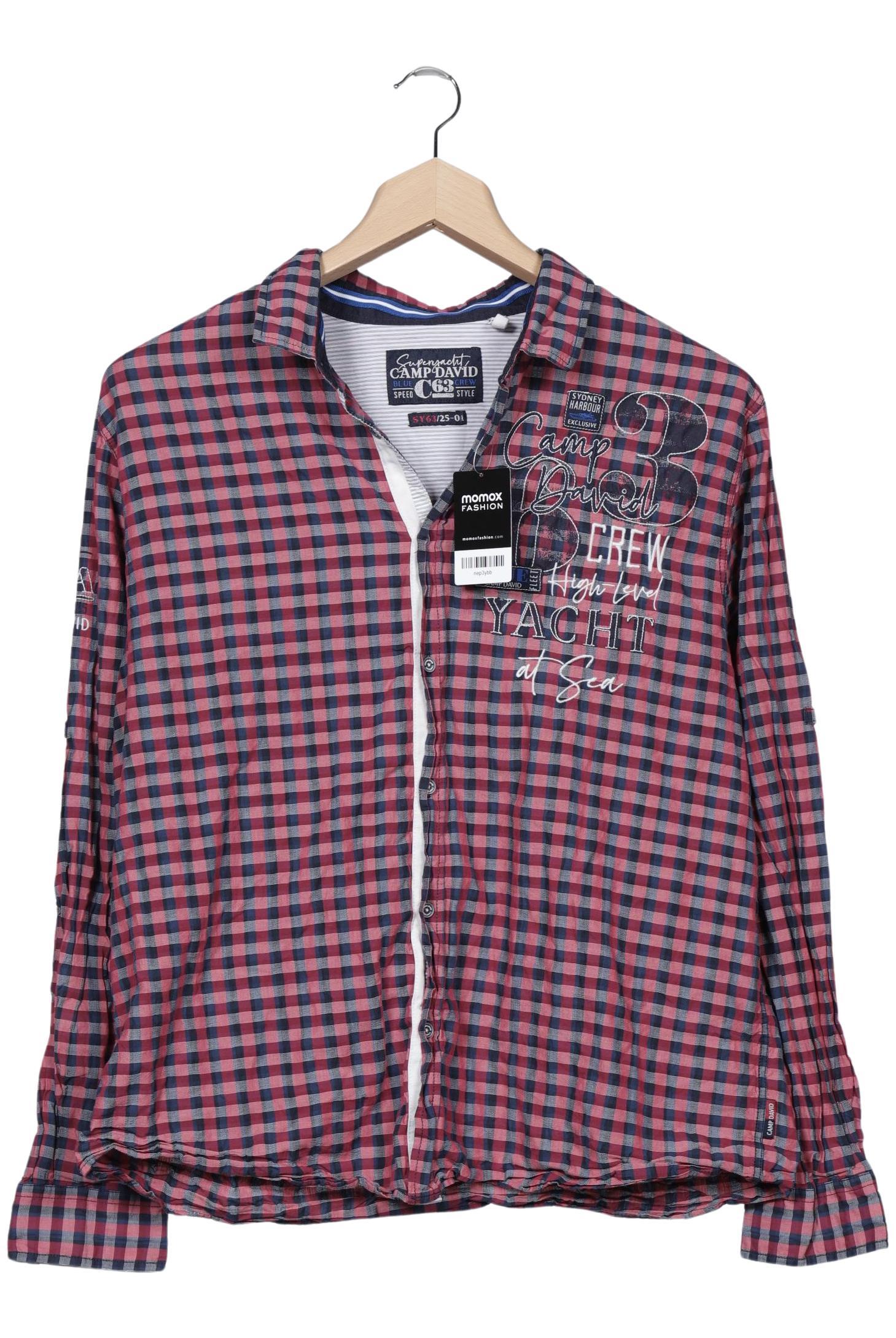 

Camp David Herren Hemd, mehrfarbig, Gr. 56