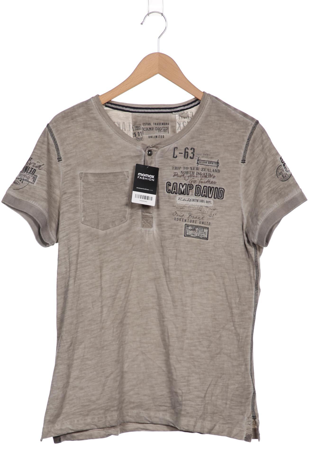 

Camp David Herren T-Shirt, grau