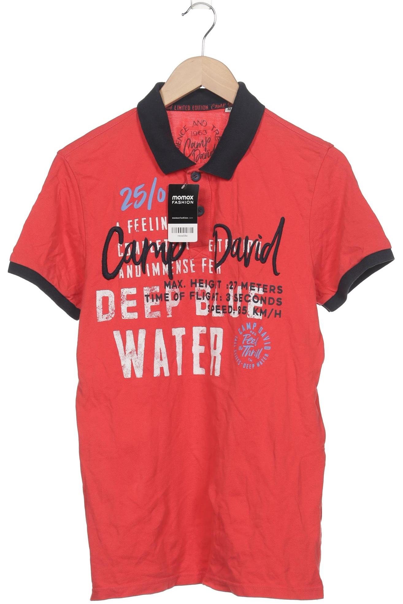 

Camp David Herren Poloshirt, rot, Gr. 48