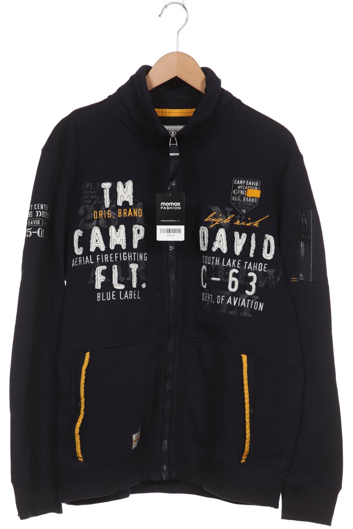

Camp David Herren Sweatshirt, marineblau, Gr. 54