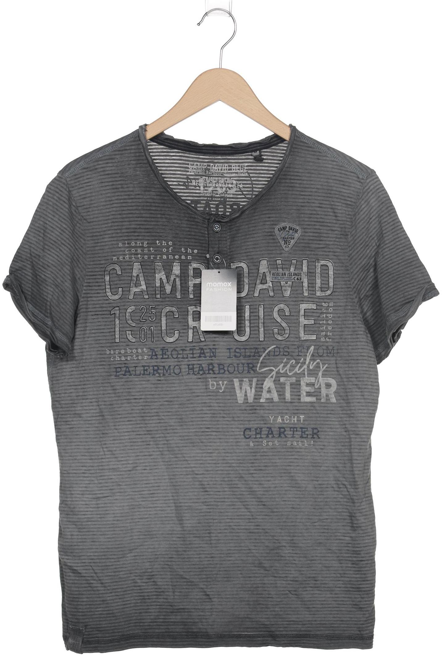 

Camp David Herren T-Shirt, grau, Gr. 48