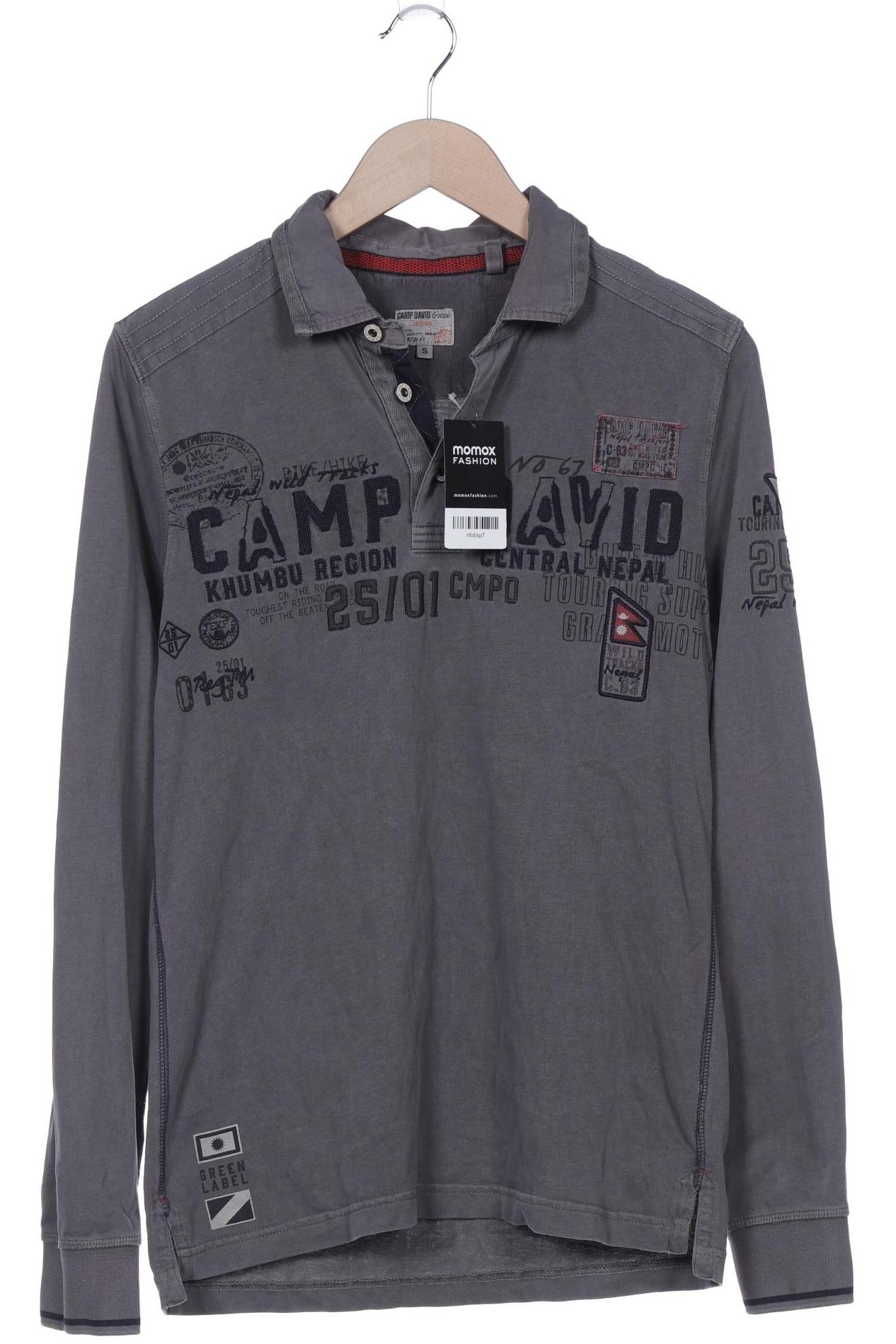 

Camp David Herren Poloshirt, grau, Gr. 46