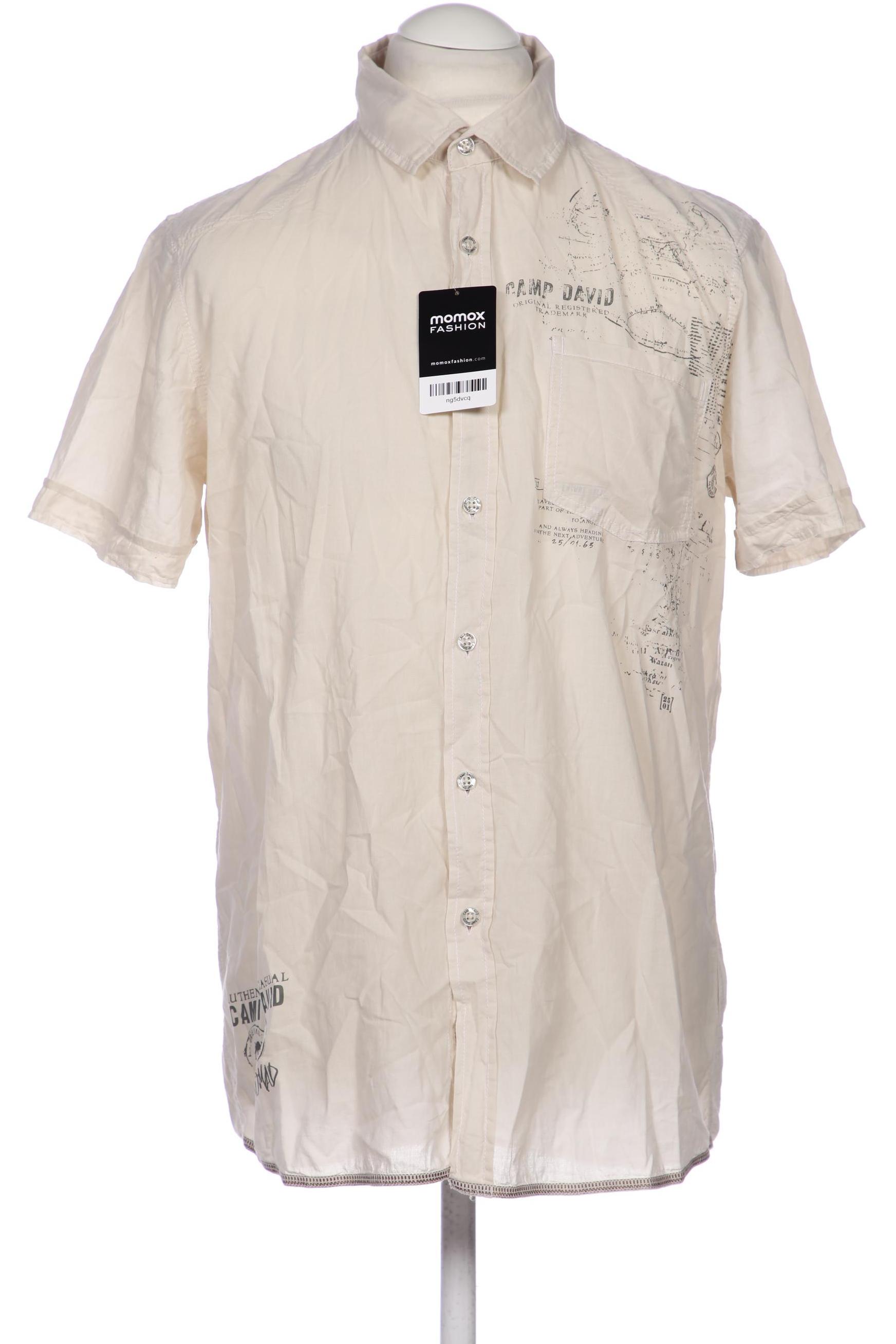 

Camp David Herren Hemd, beige