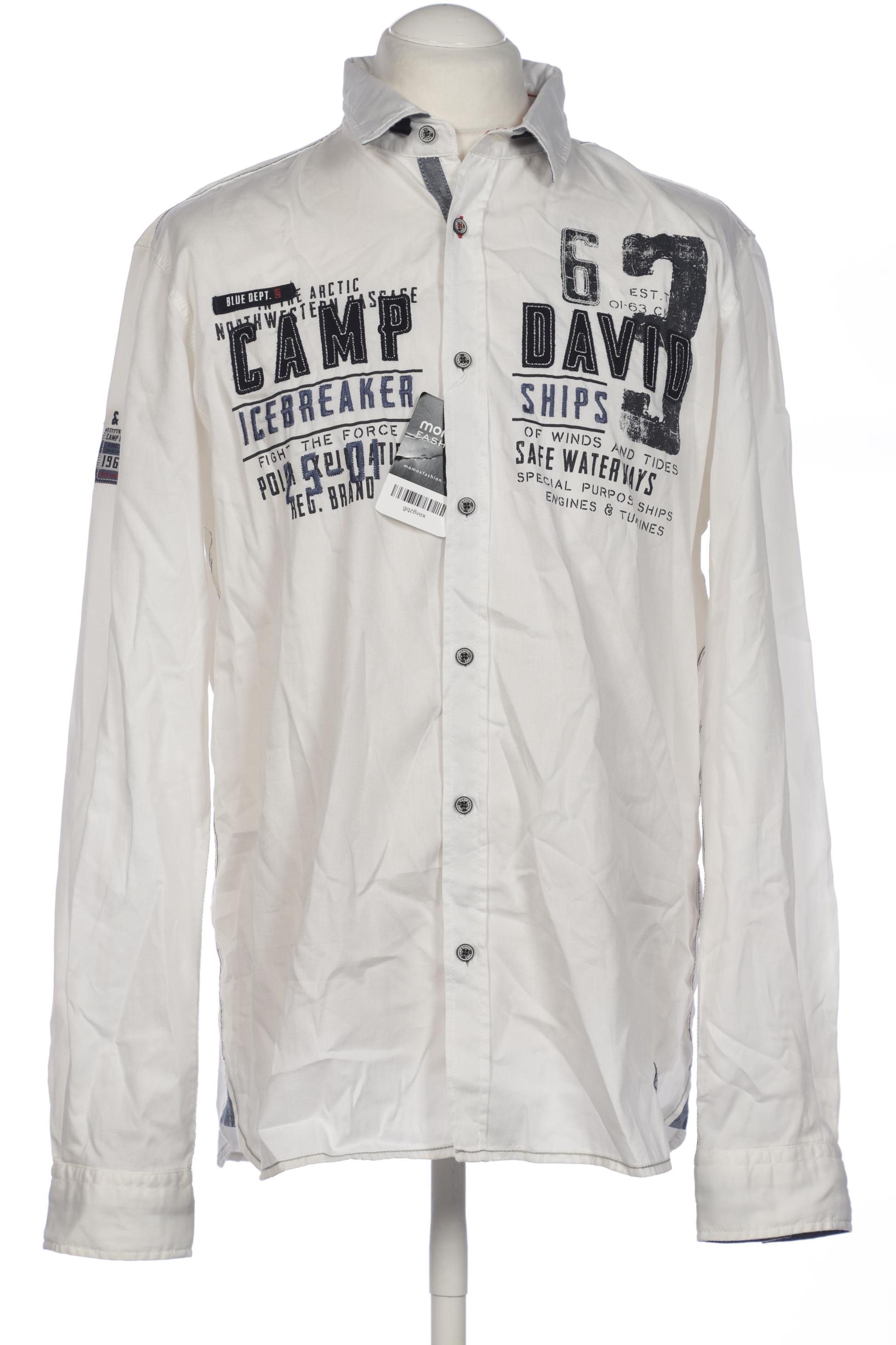 

Camp David Herren Hemd, weiß, Gr. 52