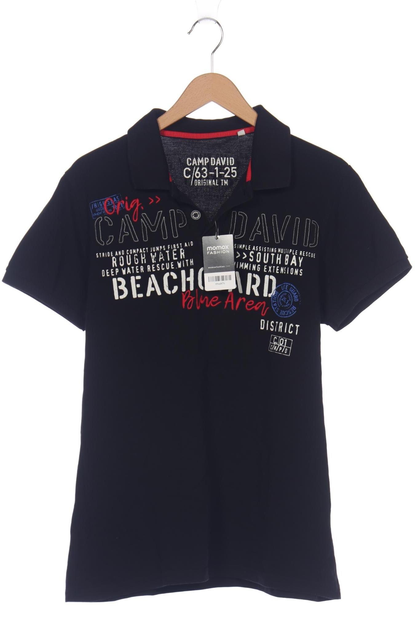 

Camp David Herren Poloshirt, schwarz, Gr. 52