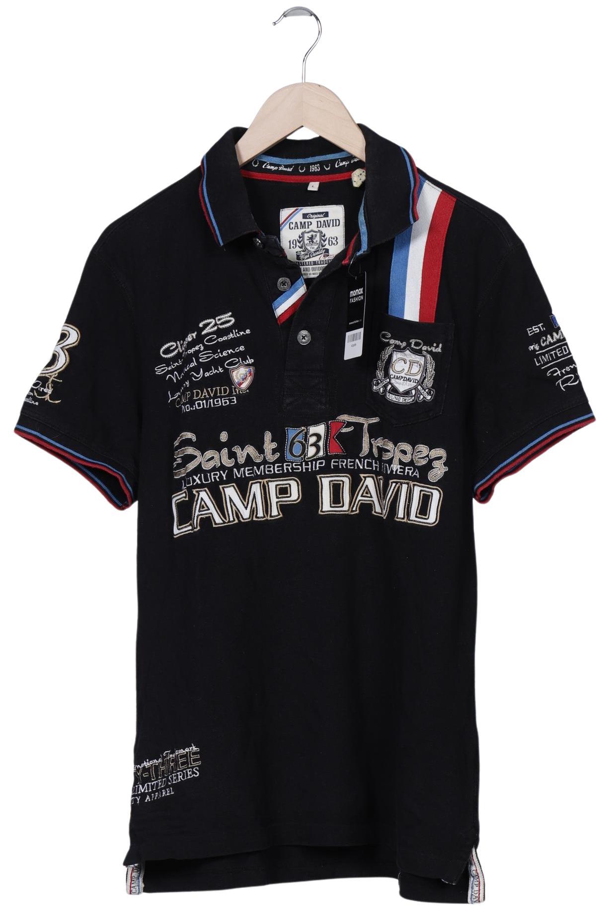 

Camp David Herren Poloshirt, schwarz, Gr. 52