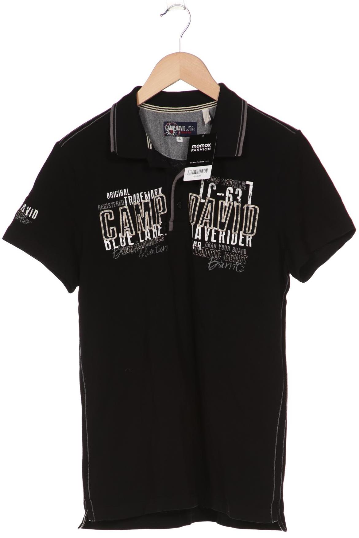 

Camp David Herren Poloshirt, schwarz