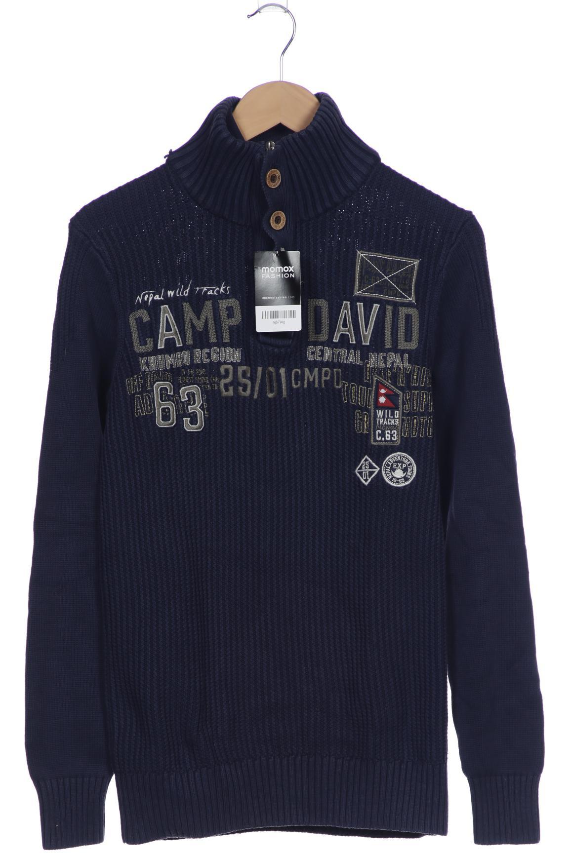 

Camp David Herren Pullover, marineblau, Gr. 46