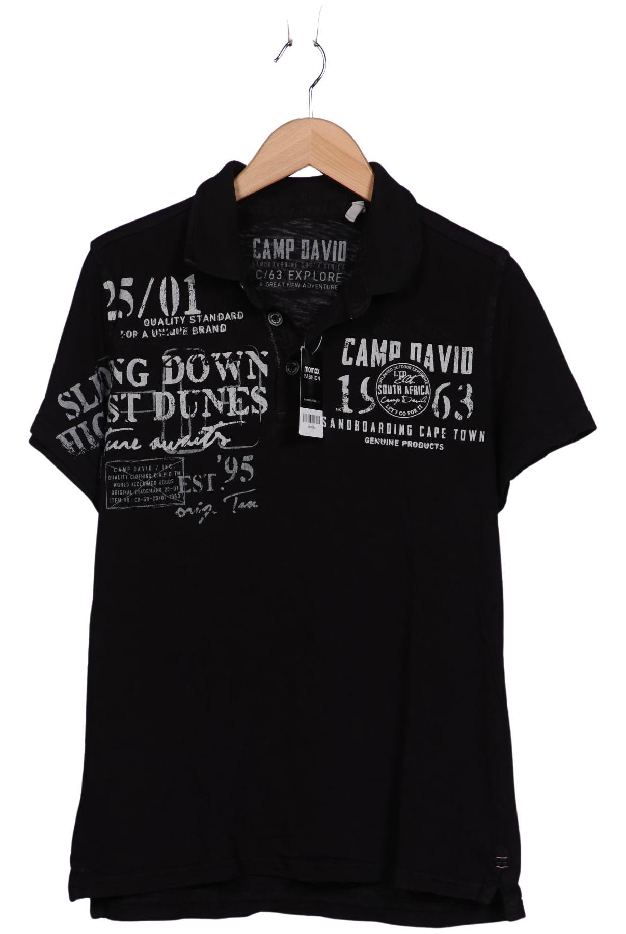 

Camp David Herren Poloshirt, schwarz, Gr. 52