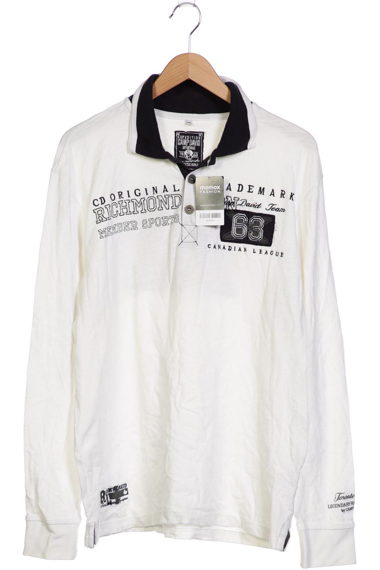 

Camp David Herren Poloshirt, weiß, Gr. 56