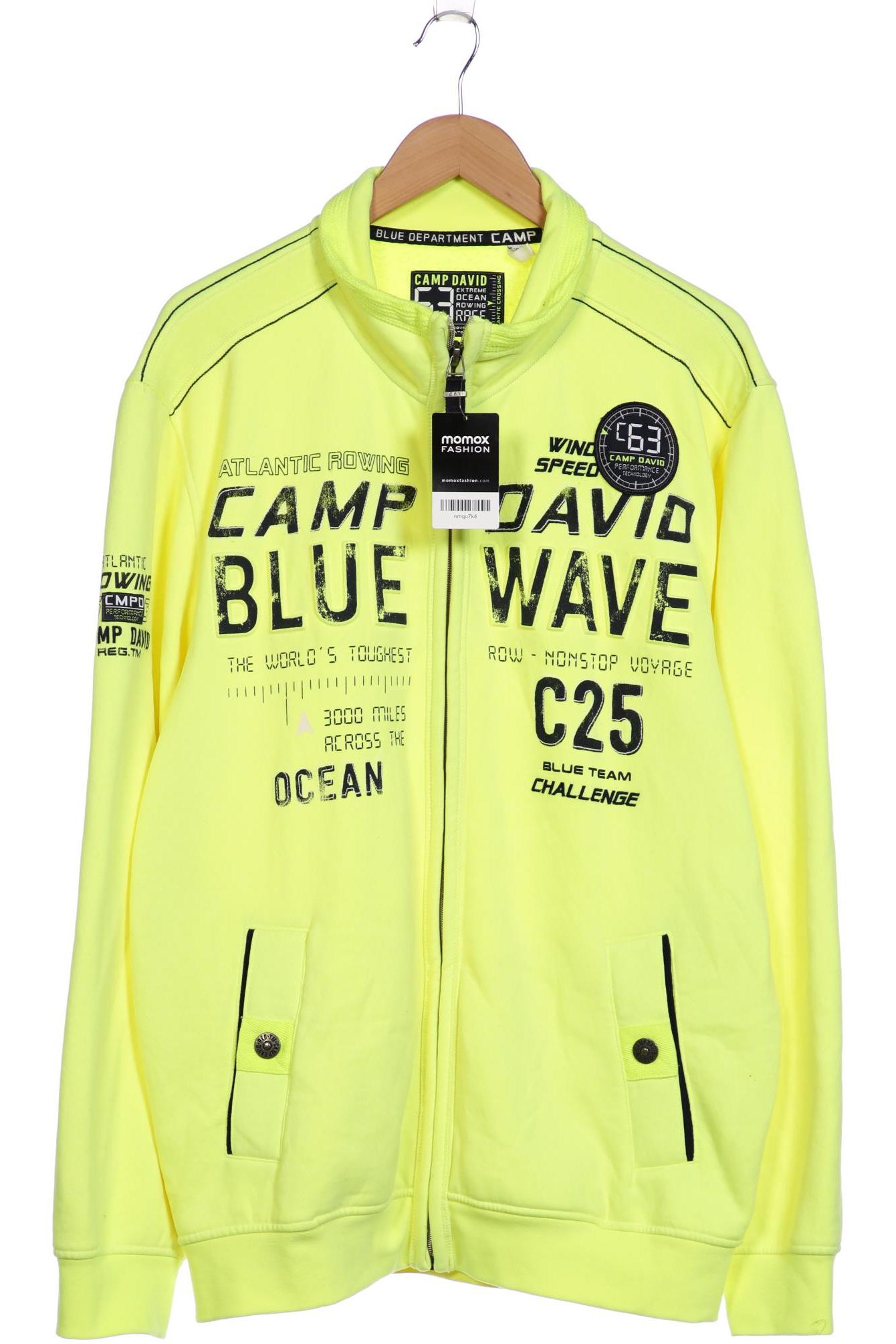 

Camp David Herren Sweatshirt, neon, Gr. 56