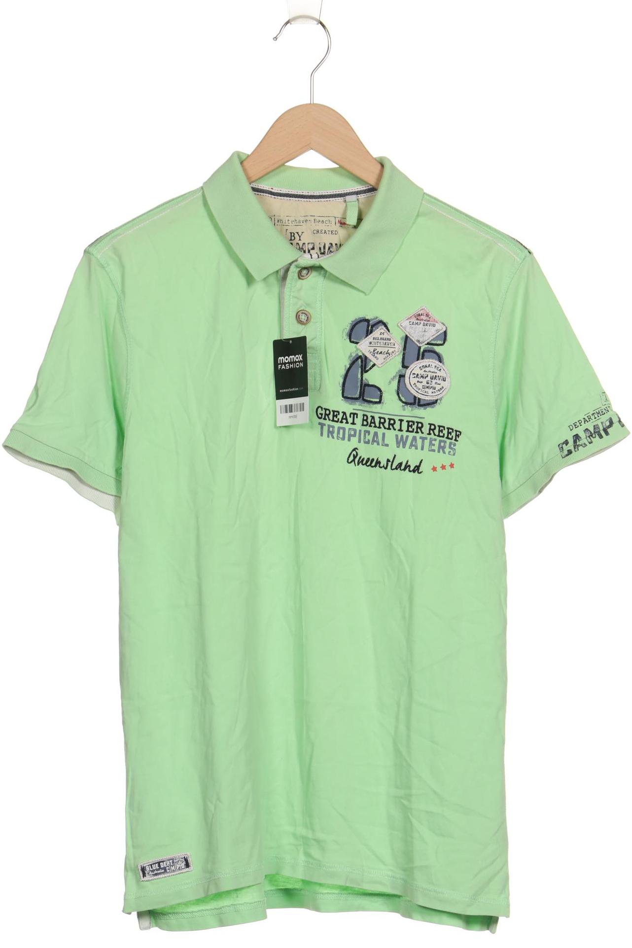 

Camp David Herren Poloshirt, hellgrün, Gr. 48