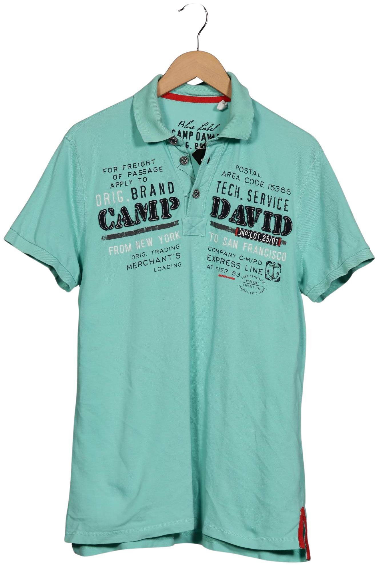 

Camp David Herren Poloshirt, hellgrün, Gr. 52