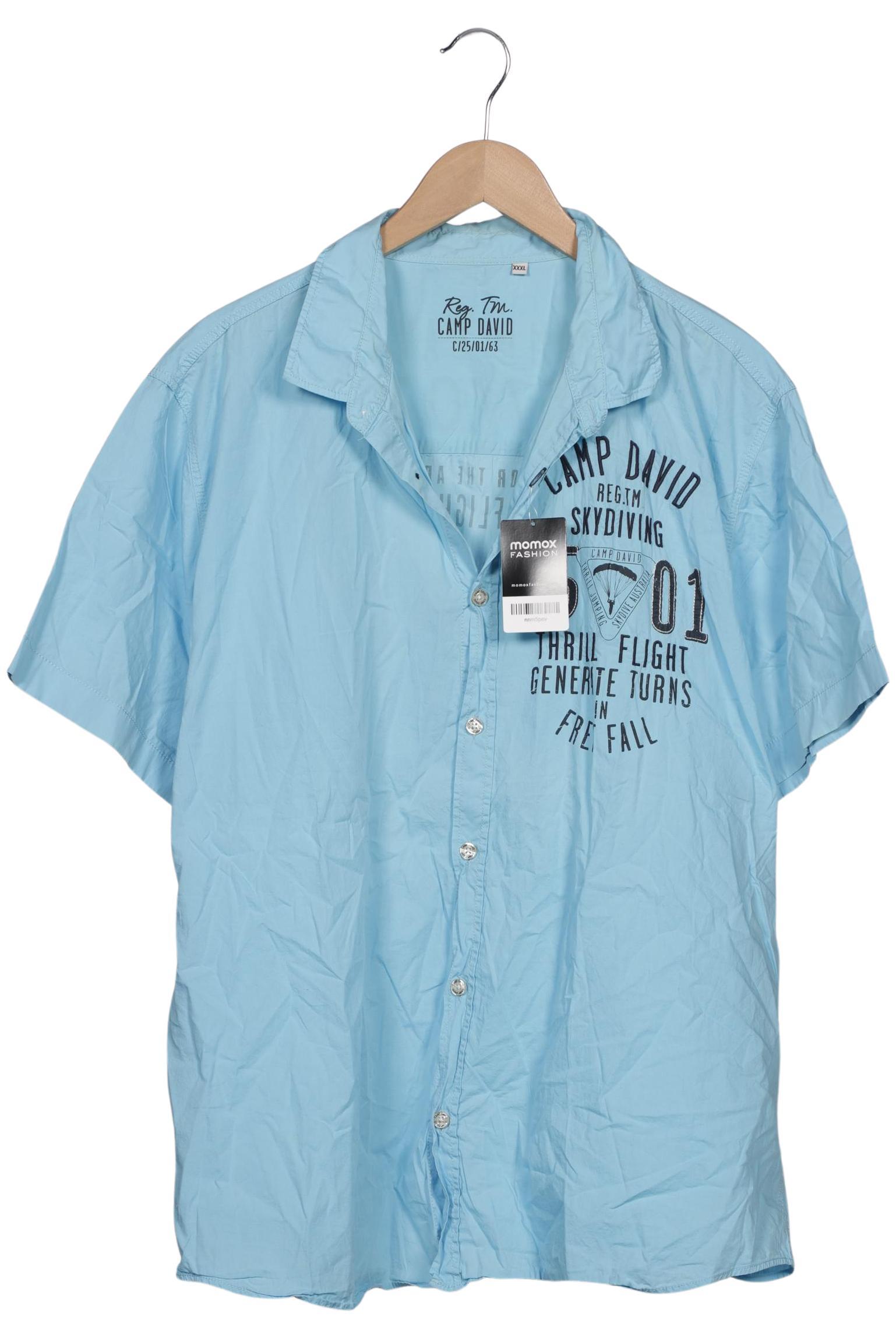 

Camp David Herren Hemd, hellblau, Gr. 58