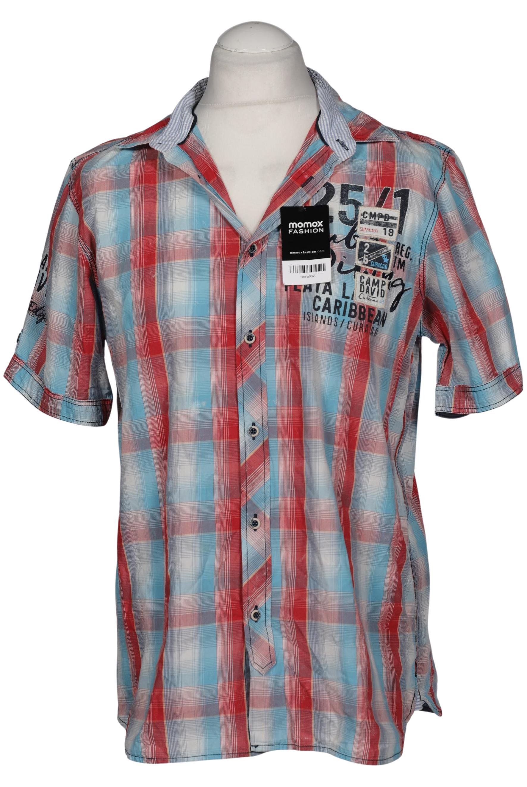 

Camp David Herren Hemd, blau, Gr. 48