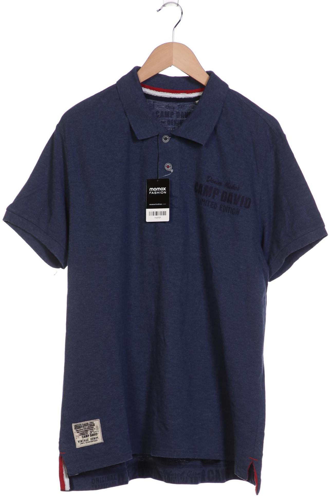 

Camp David Herren Poloshirt, blau, Gr. 56