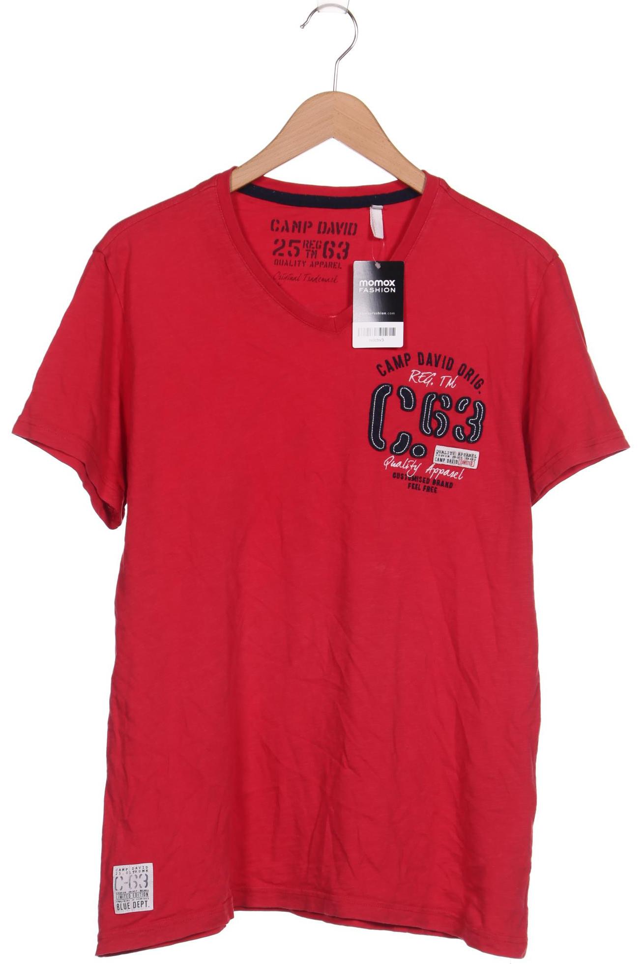 

Camp David Herren T-Shirt, rot