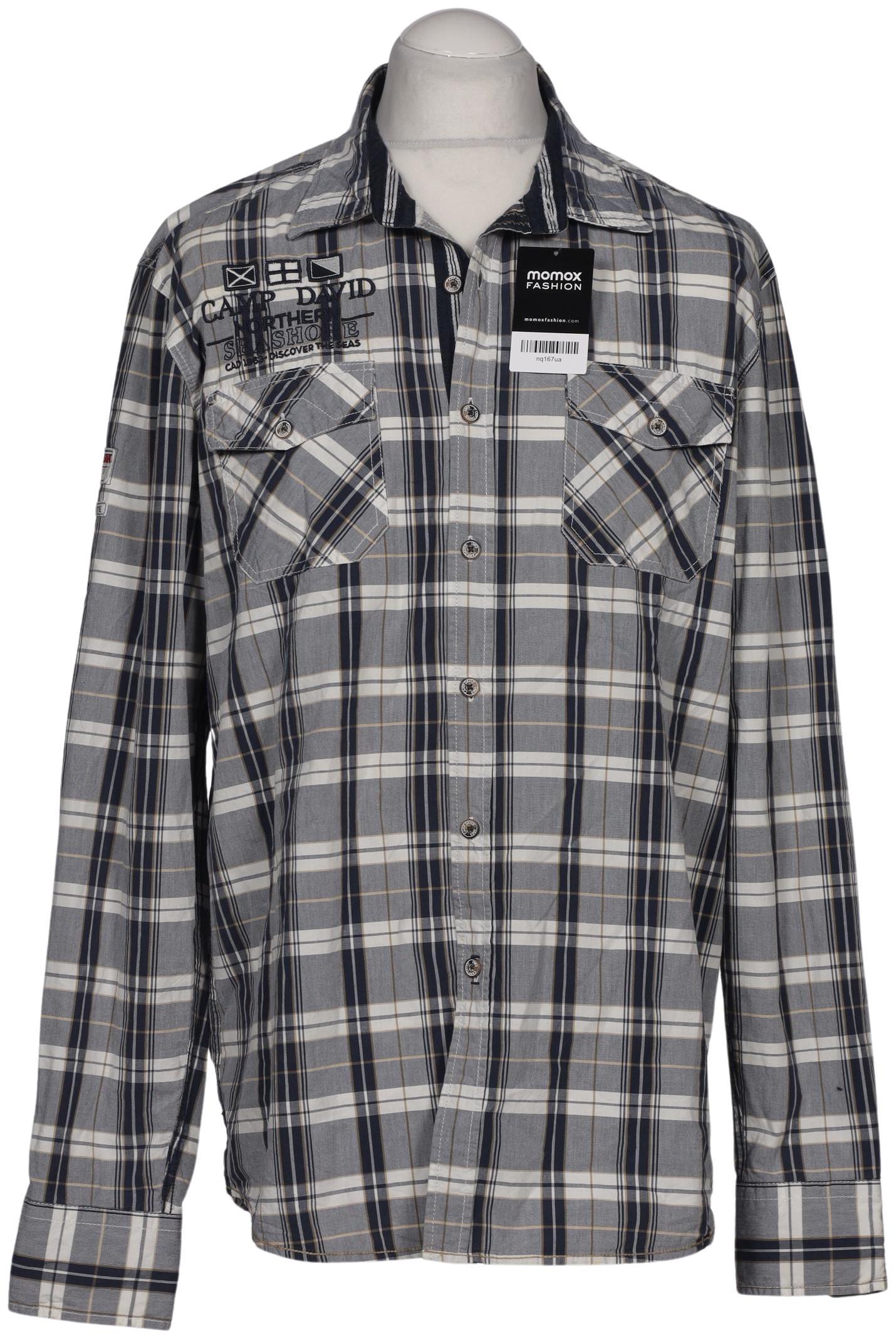 

Camp David Herren Hemd, marineblau, Gr. 54