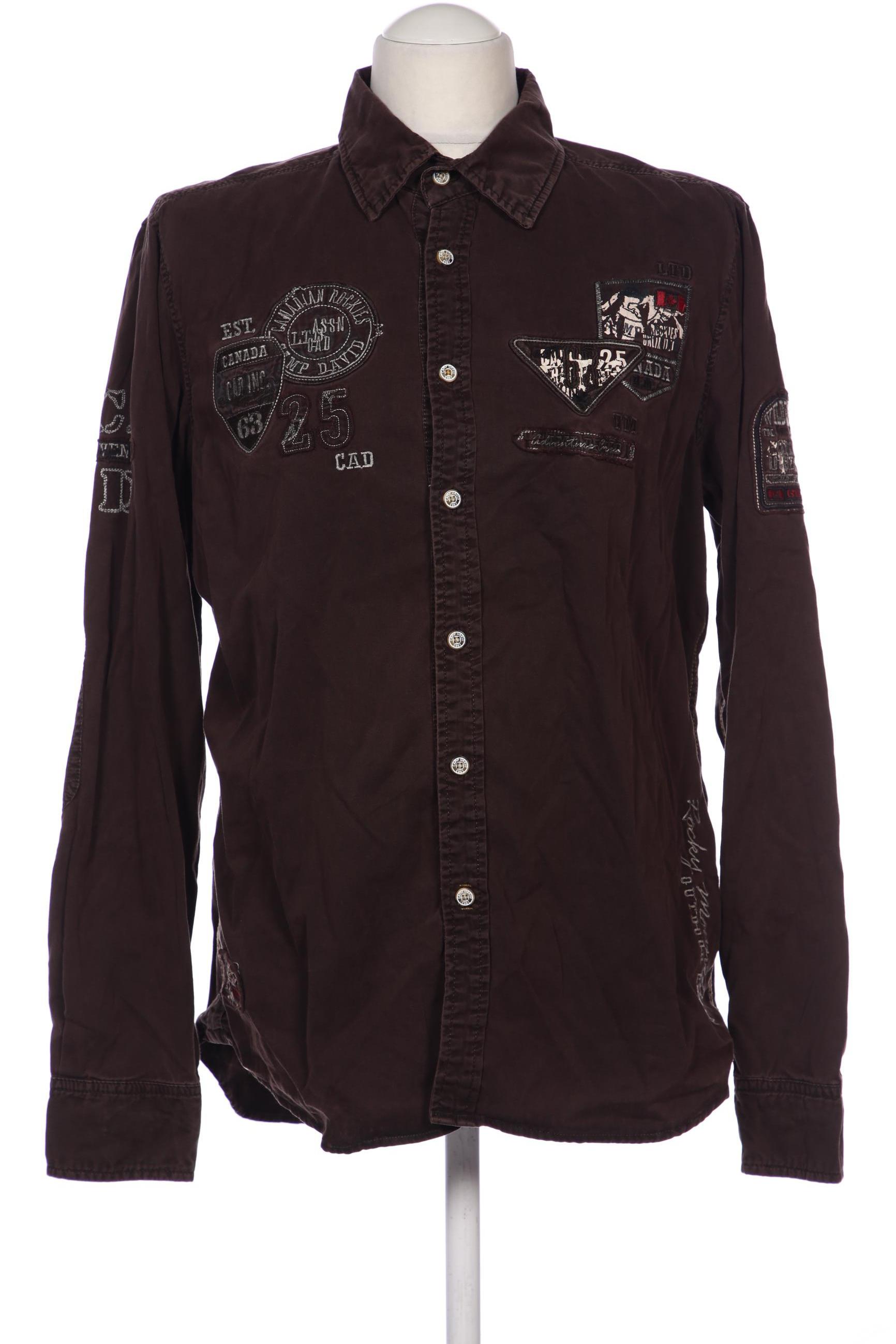 

Camp David Herren Hemd, braun