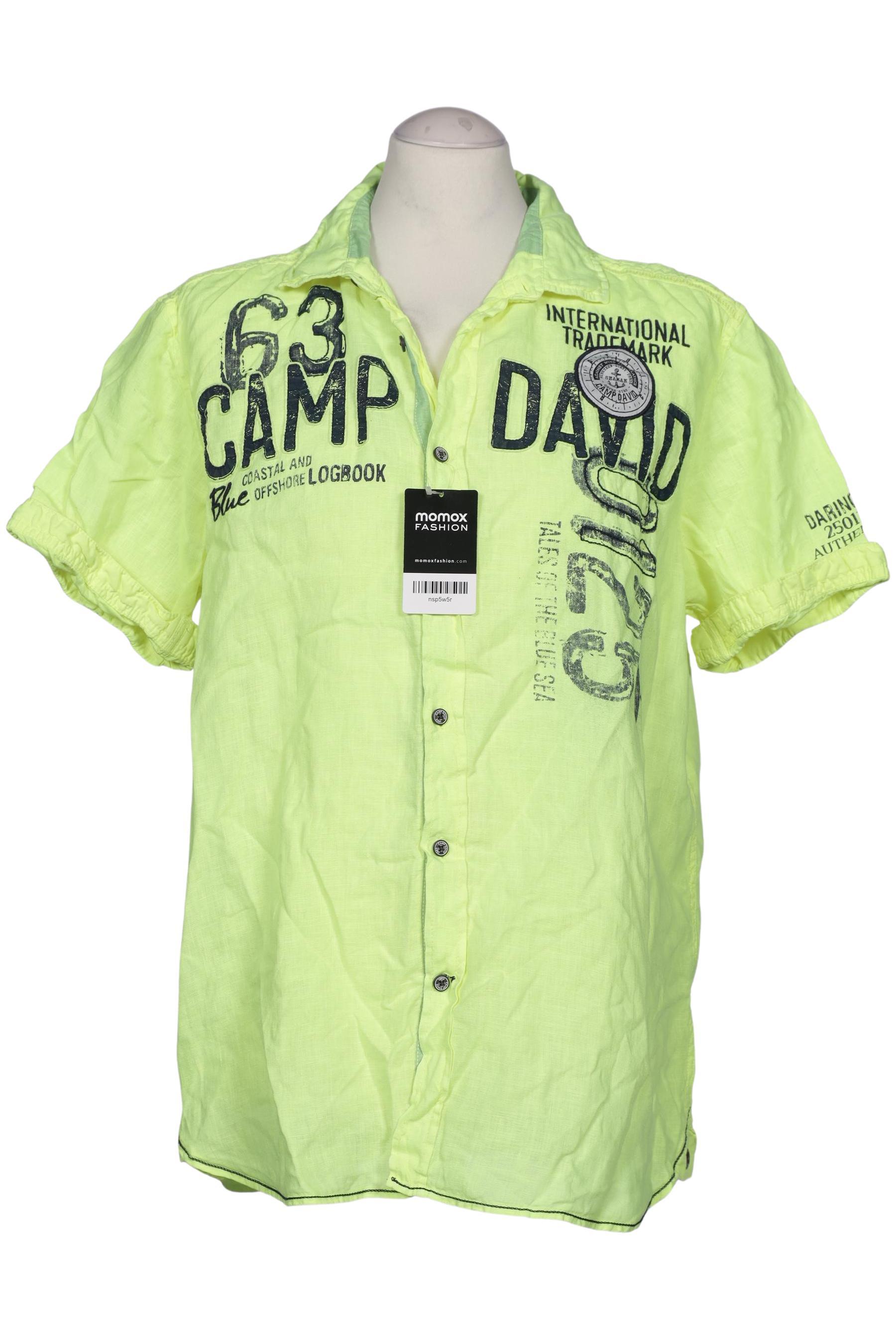 Thumbnail - Camp David Herren Hemd, neon, Gr. 48