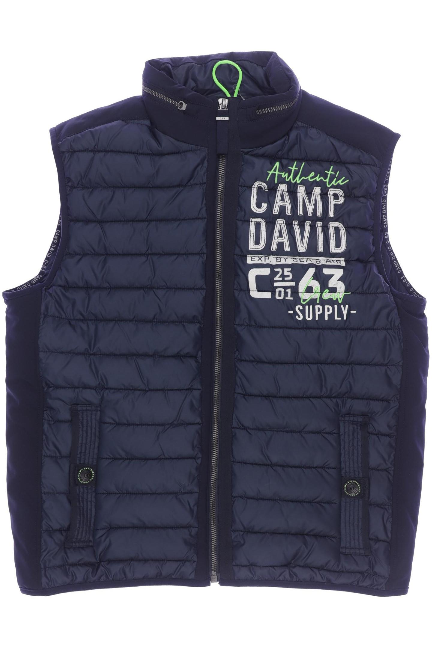 

Camp David Herren Weste, marineblau, Gr. 54