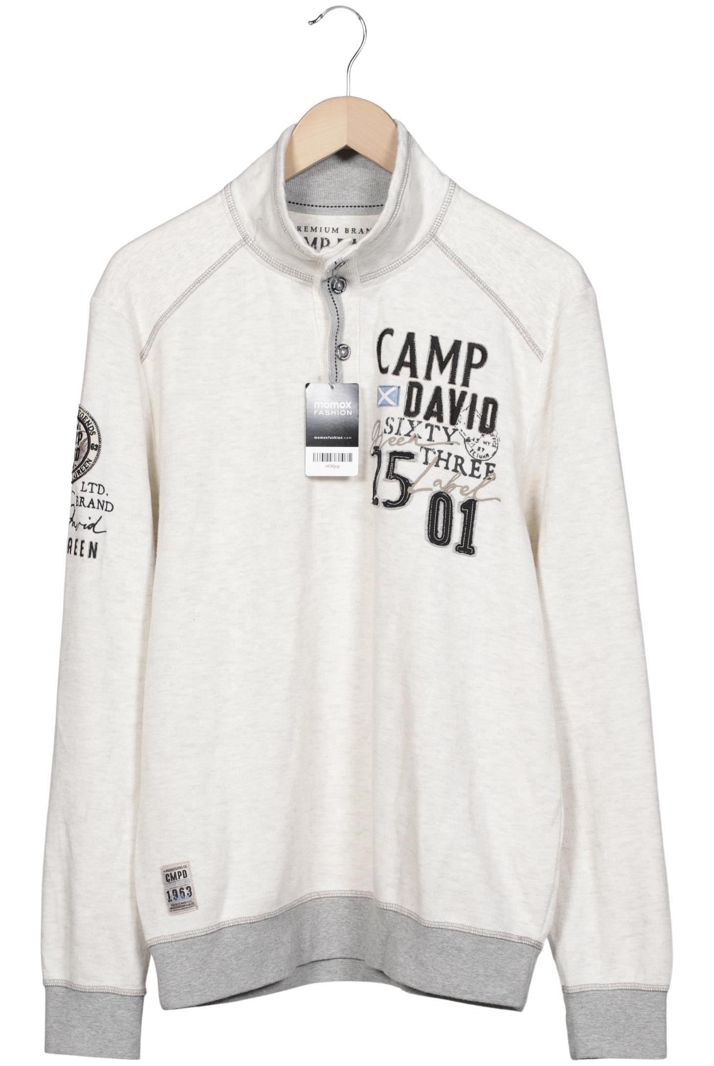 

Camp David Herren Pullover, weiß, Gr. 52
