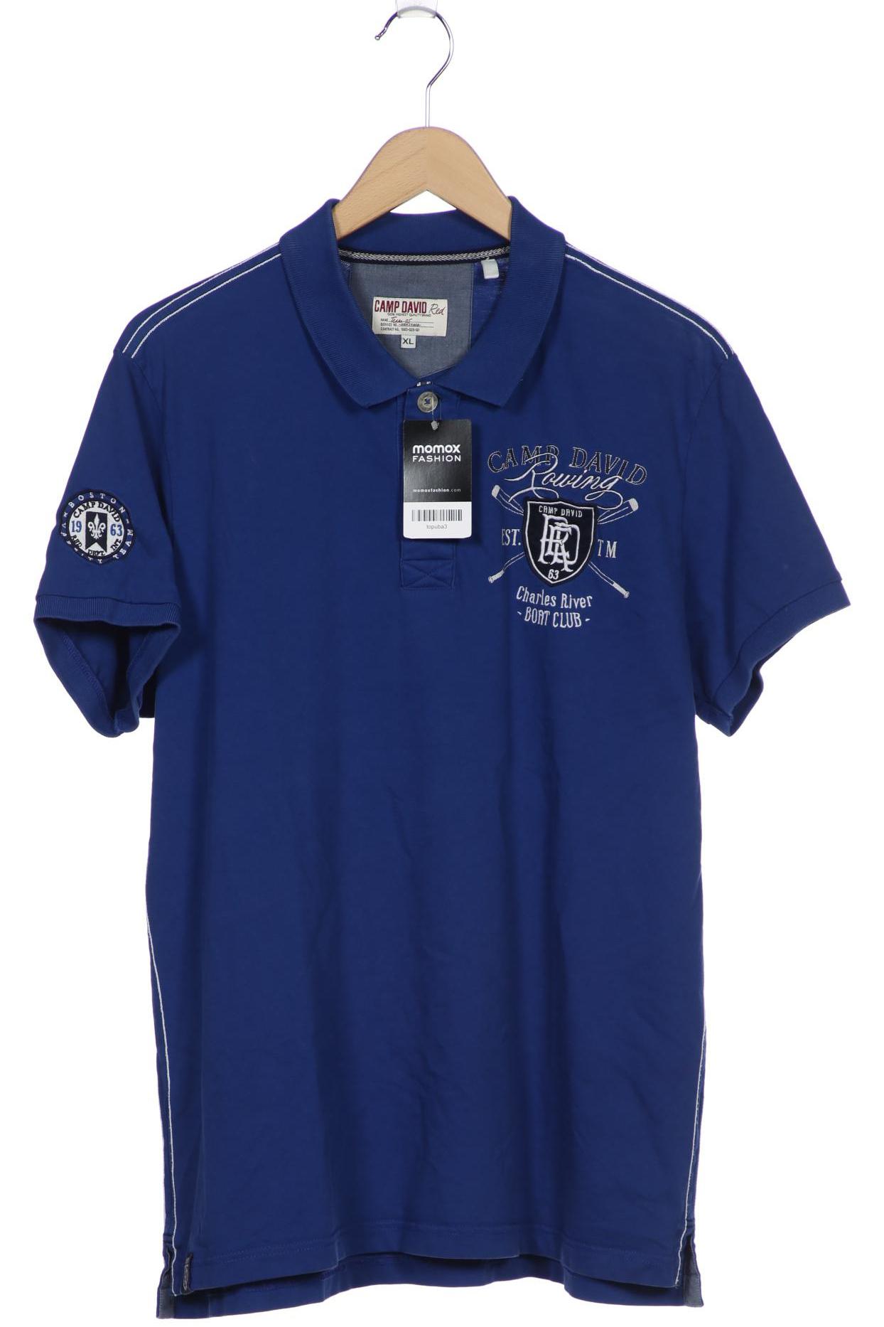 

Camp David Herren Poloshirt, blau, Gr. 54