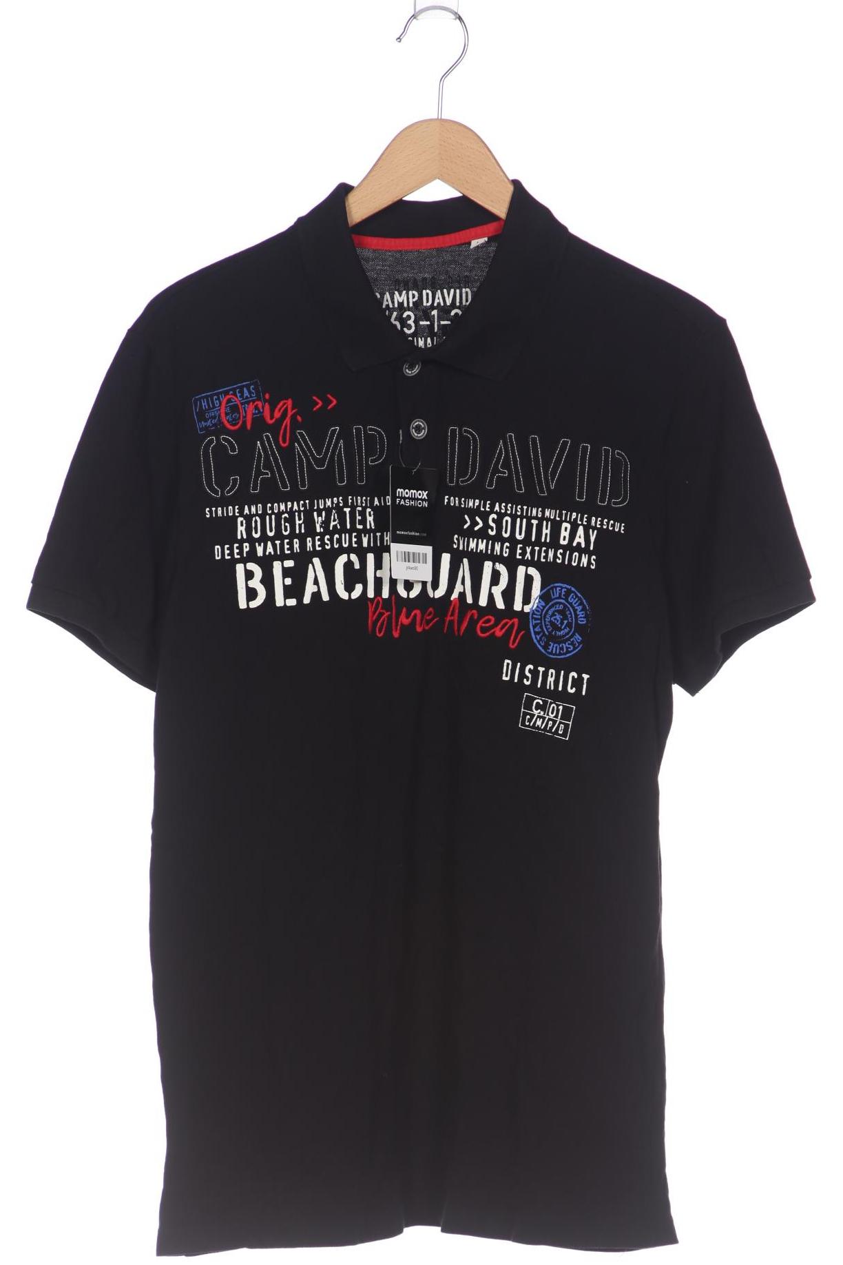 

Camp David Herren Poloshirt, schwarz, Gr. 52