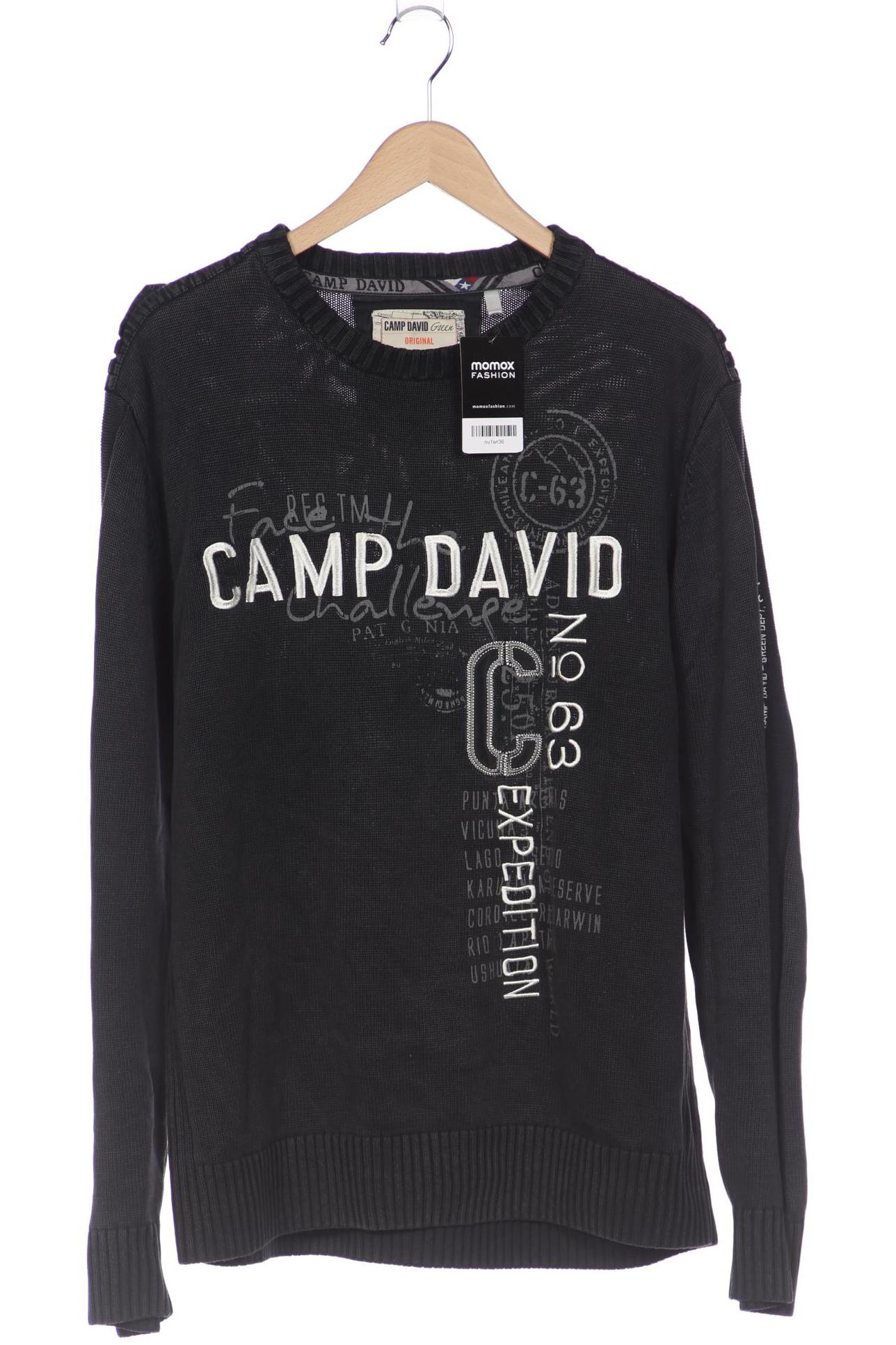 

Camp David Herren Pullover, grau