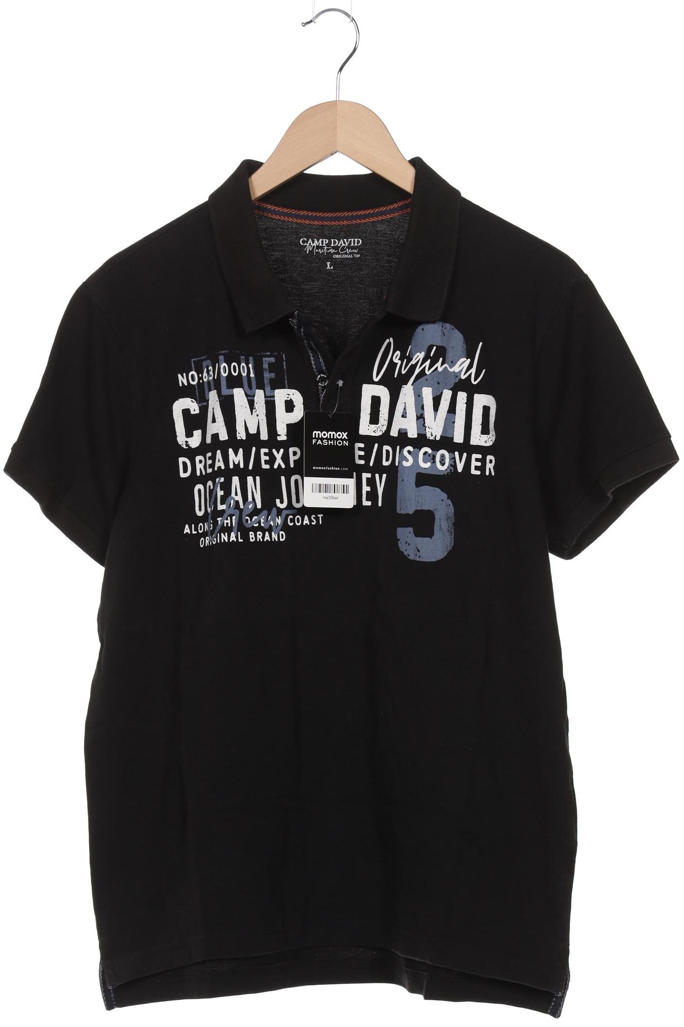 

Camp David Herren Poloshirt, schwarz, Gr. 52