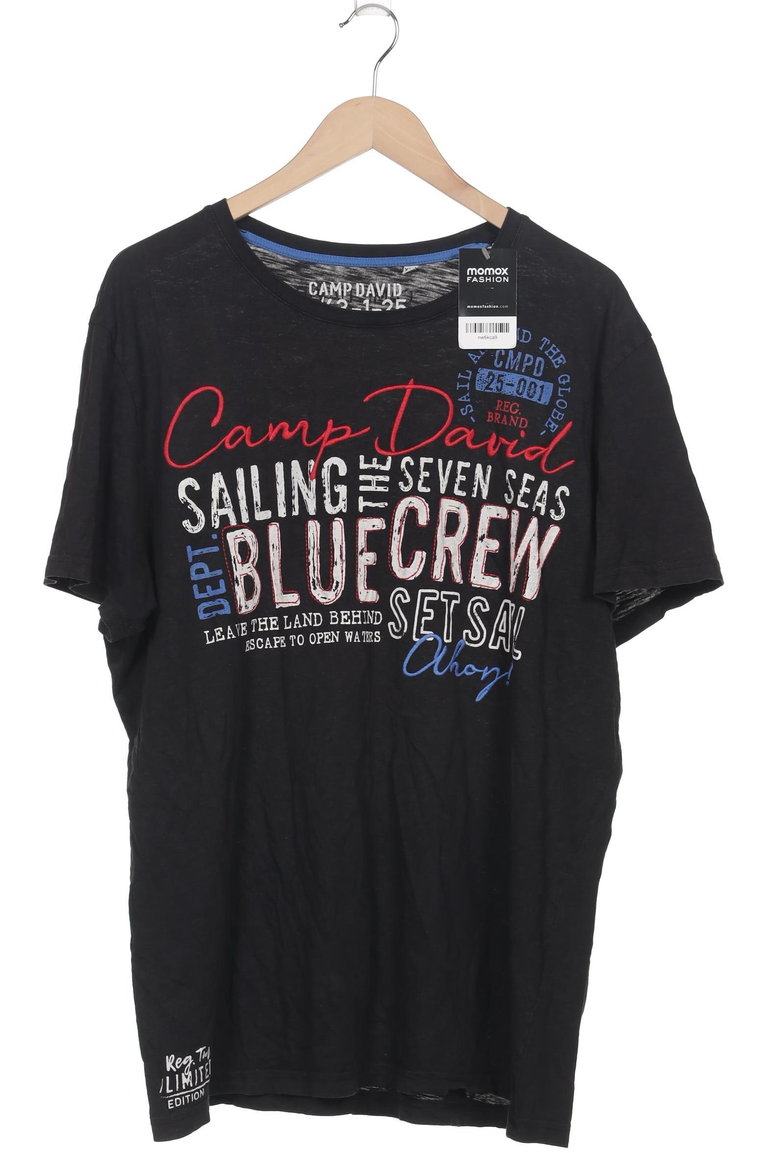 

Camp David Herren T-Shirt, schwarz, Gr. 56