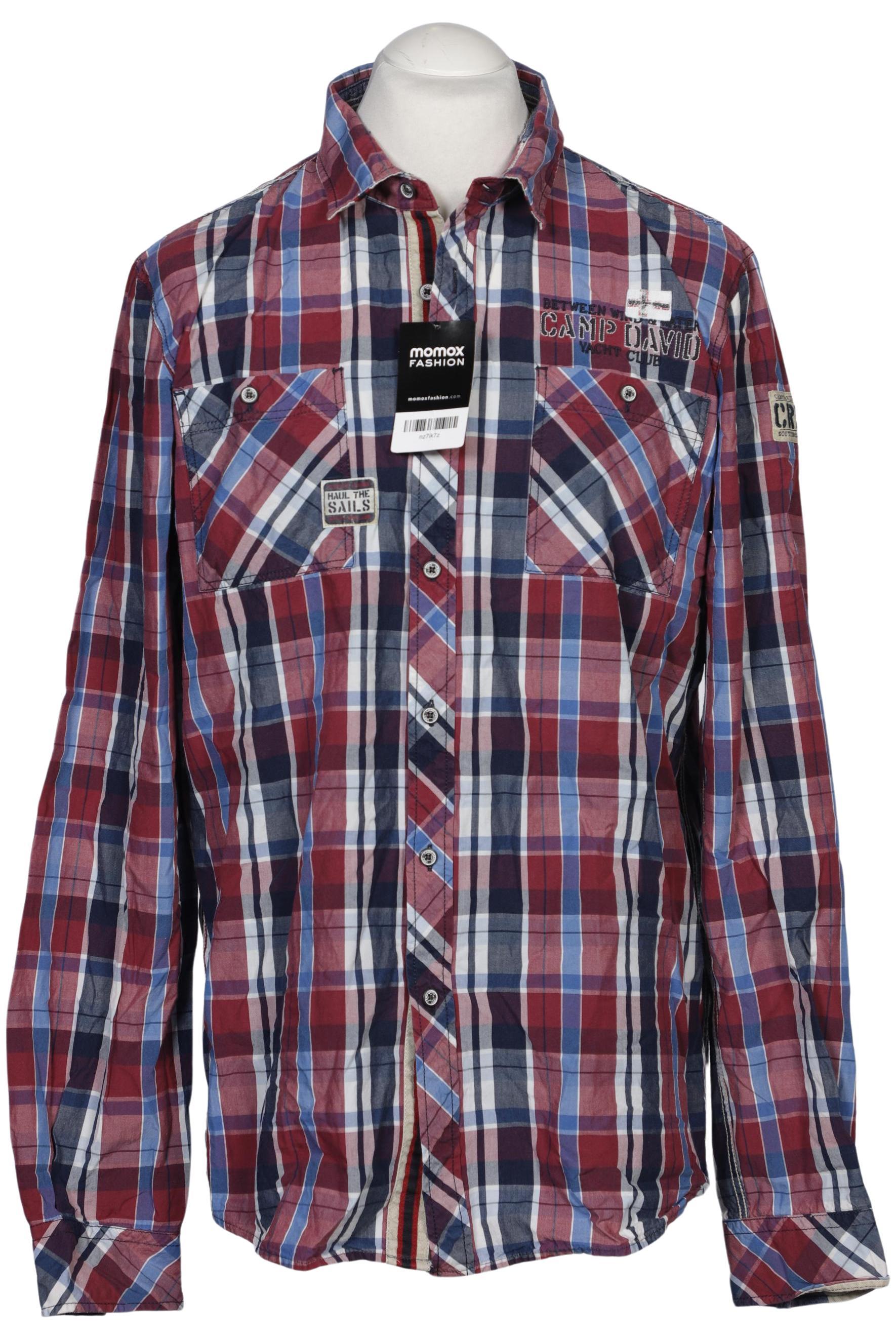 

Camp David Herren Hemd, mehrfarbig, Gr. 52