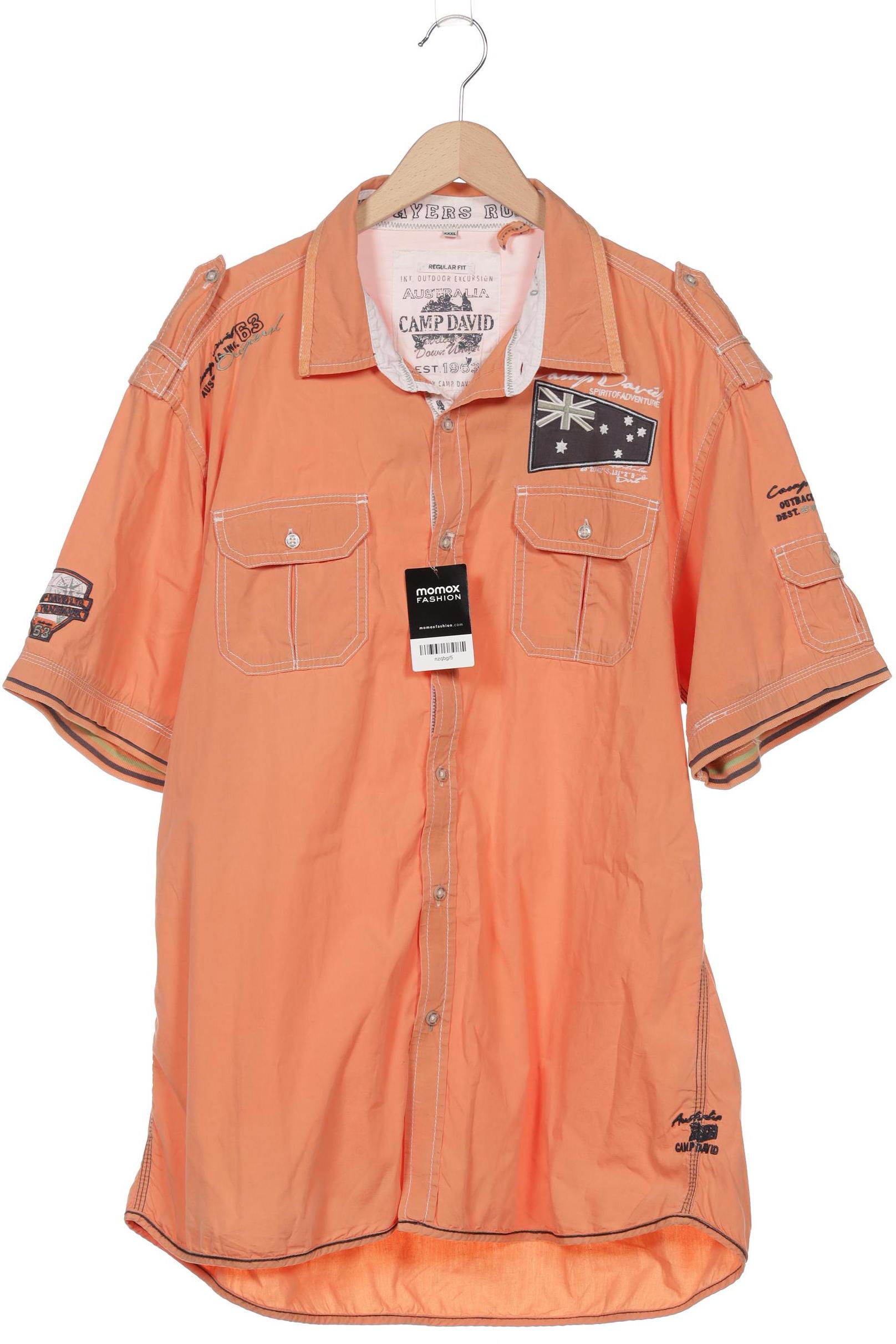 

Camp David Herren Hemd, orange, Gr. 58