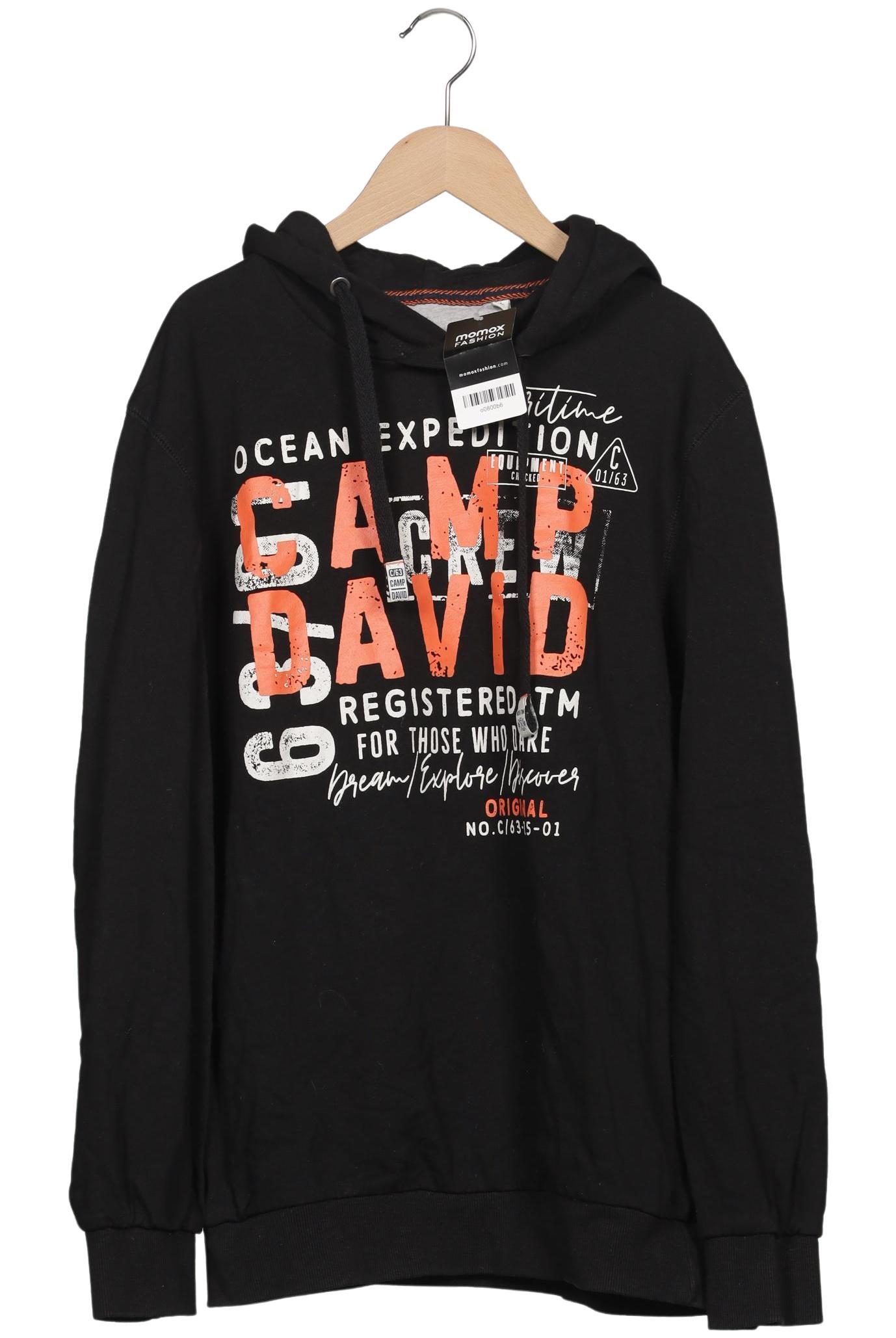 

Camp David Herren Kapuzenpullover, schwarz, Gr. 54