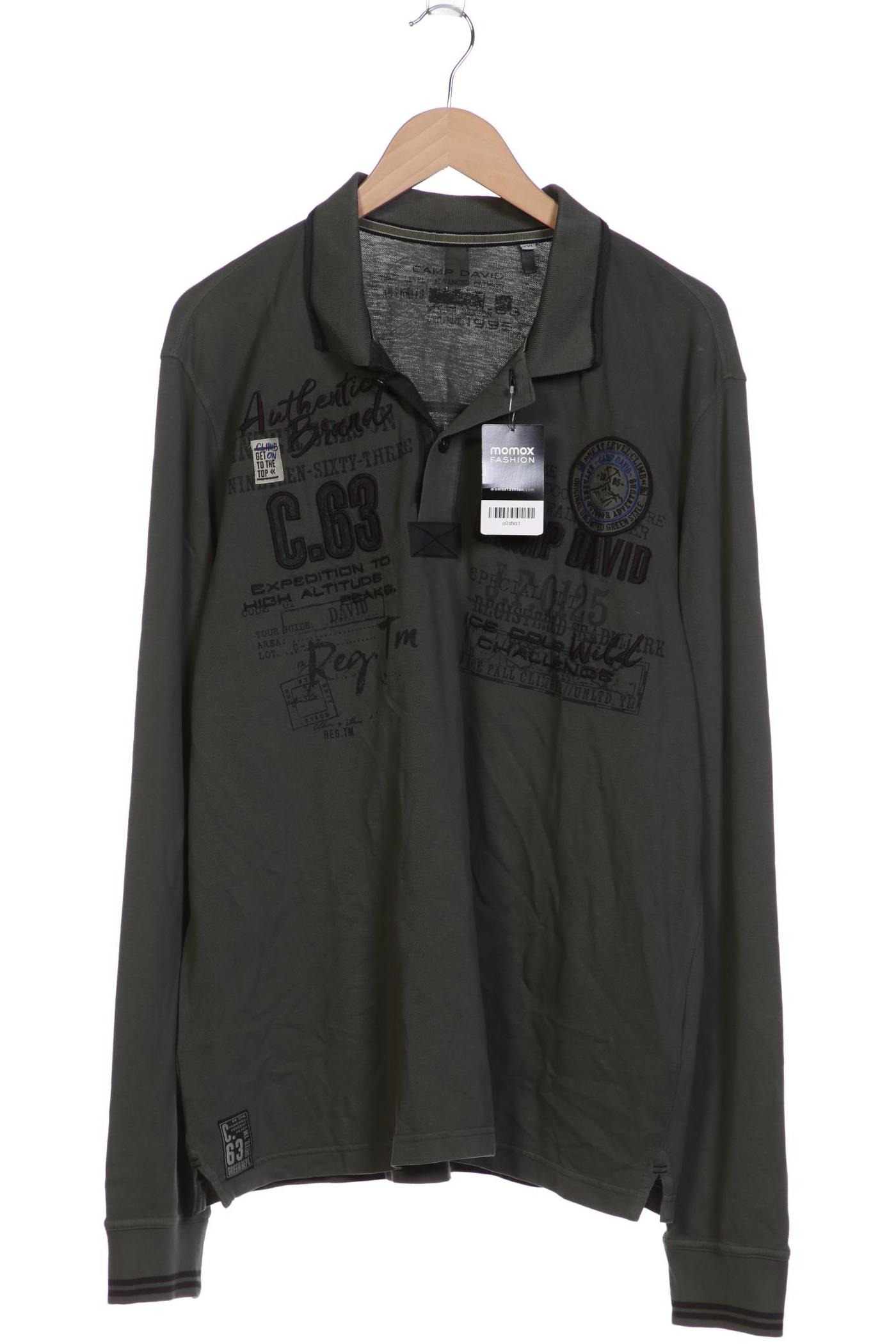 

Camp David Herren Poloshirt, grün, Gr. 56
