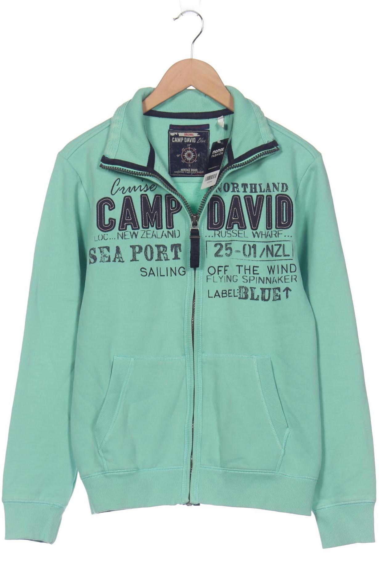 Thumbnail - Camp David Herren Sweatshirt, hellgrün, Gr. 48