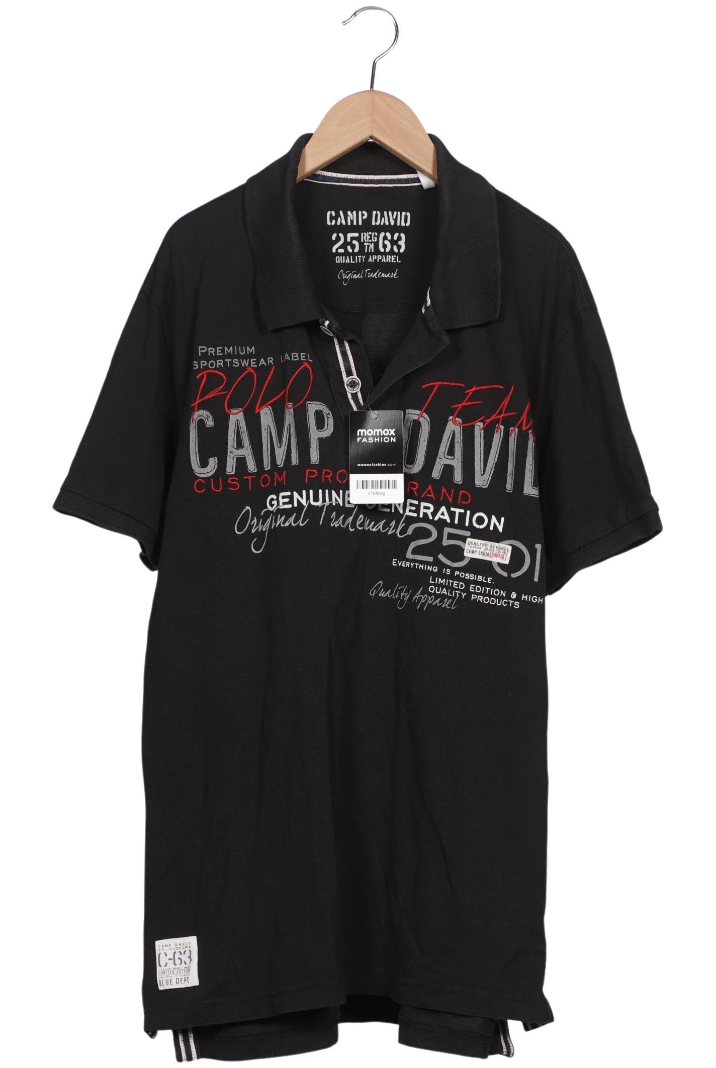 

Camp David Herren Poloshirt, schwarz, Gr. 56